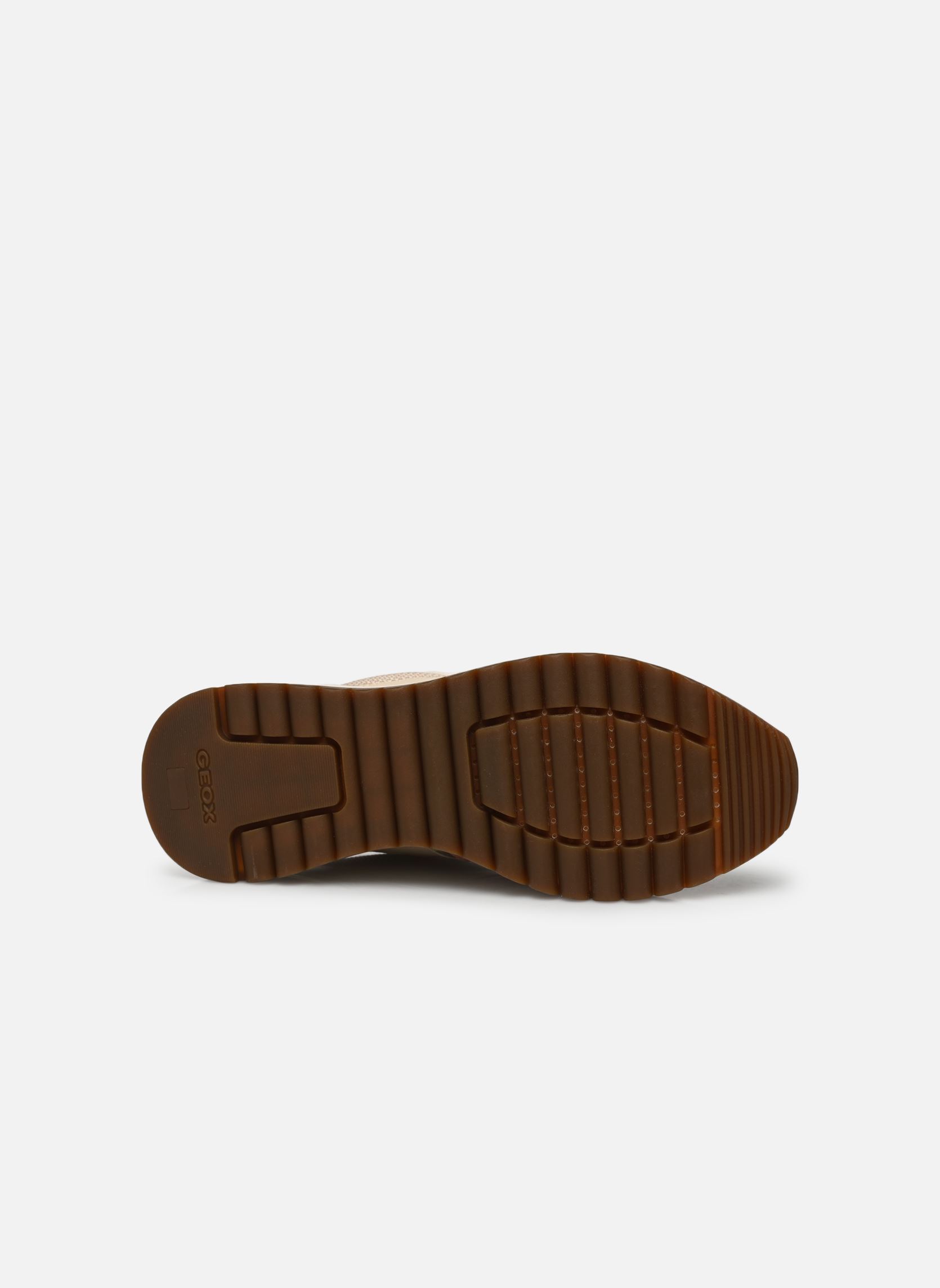 Niedrige Sneaker D DESYA damen braun Geox Niedrige Sneaker D DESYA damen braun TAUPE PÂLE / OR PÂLE