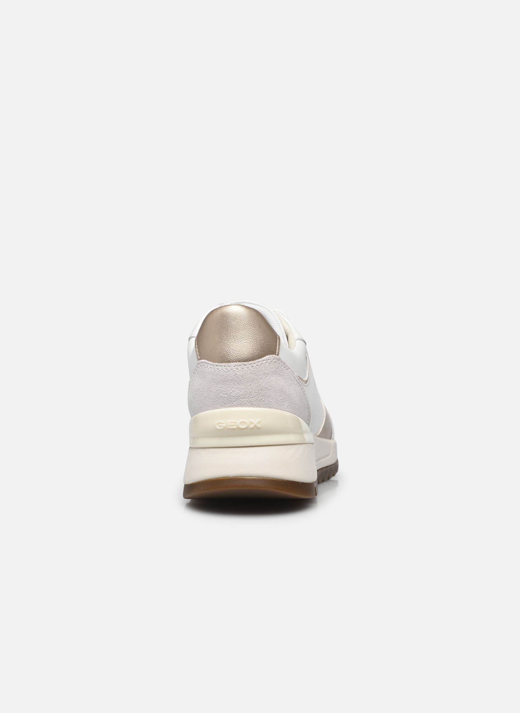 Baskets basses D DESYA femme blanc Geox Baskets basses D DESYA femme blanc WHITE/LT GOLD