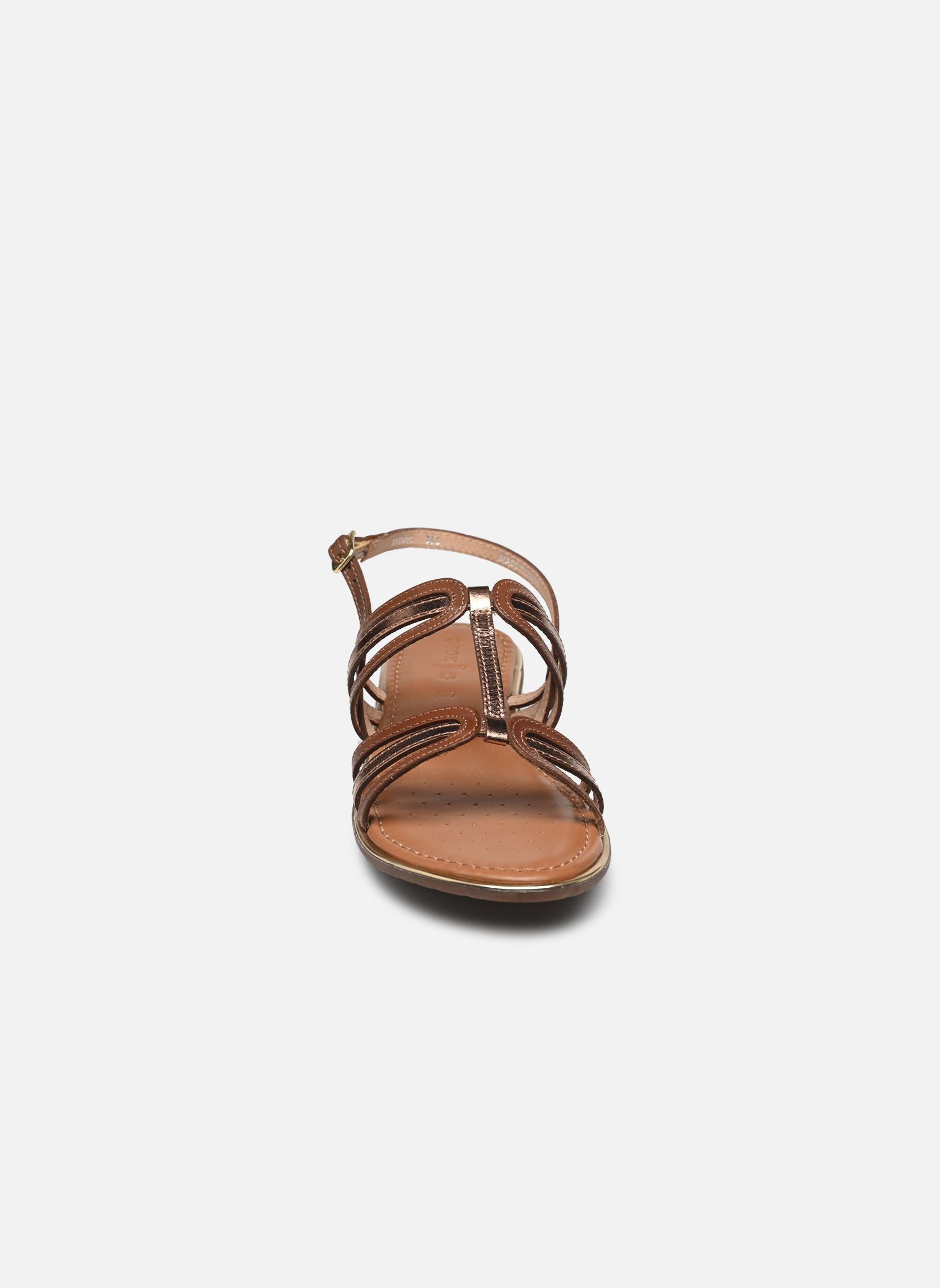 Sandalen D SOZY PLUS damen braun Geox Sandalen D SOZY PLUS damen braun Camel/Bronze