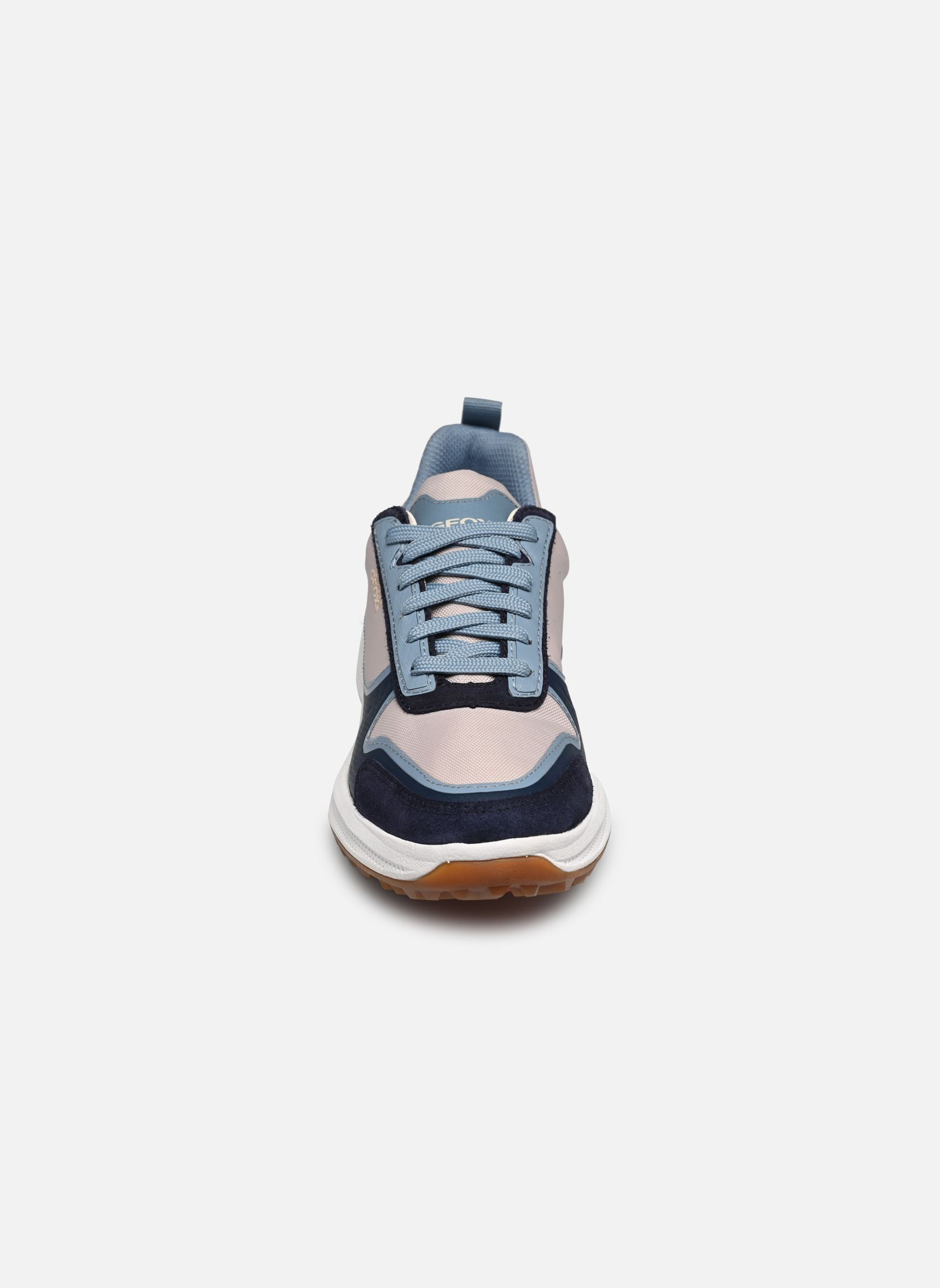 Niedrige Sneaker D PG1X damen blau Geox Niedrige Sneaker D PG1X damen blau NAVY/LT SKY