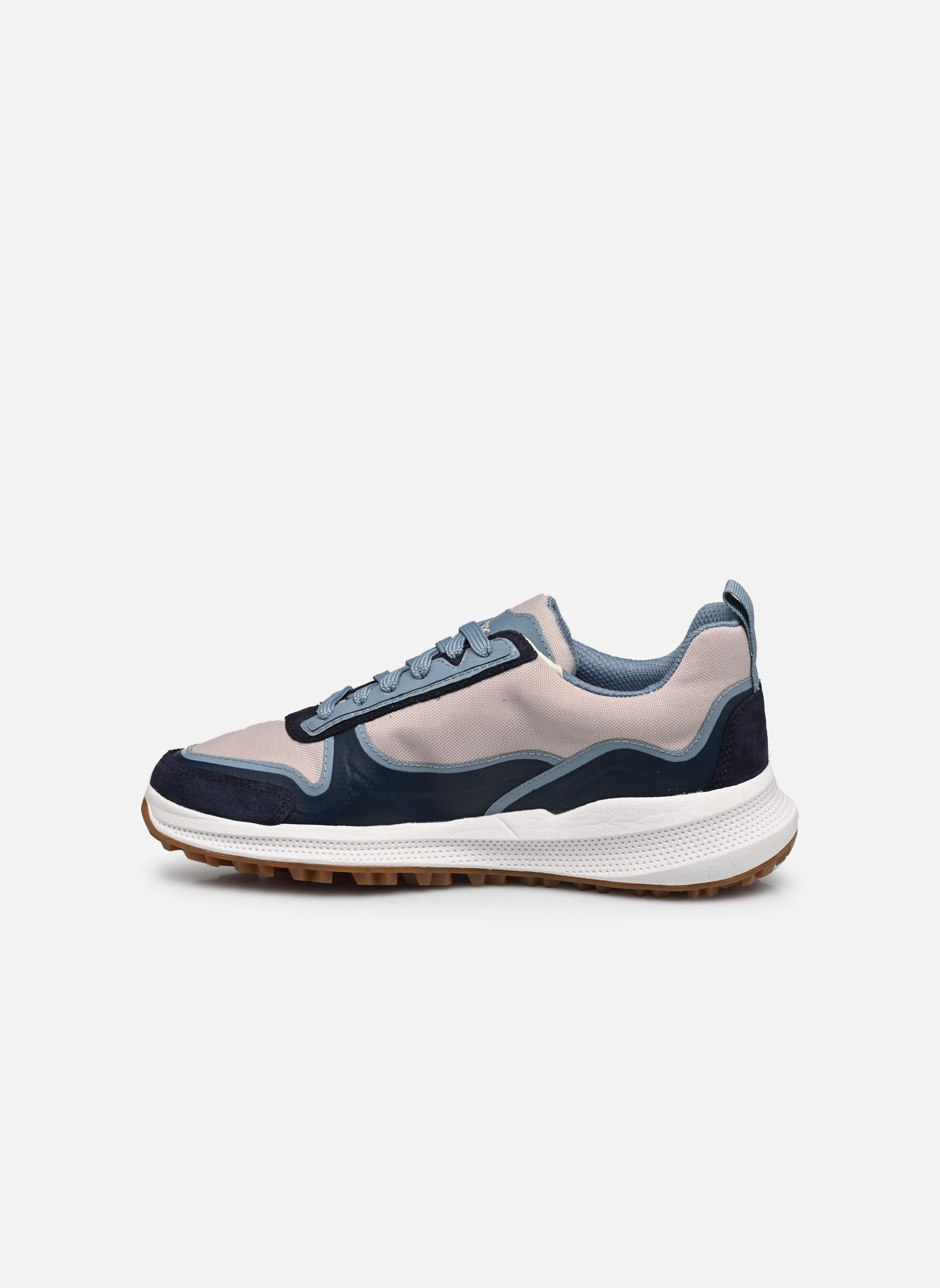 Niedrige Sneaker D PG1X damen blau Geox Niedrige Sneaker D PG1X damen blau NAVY/LT SKY