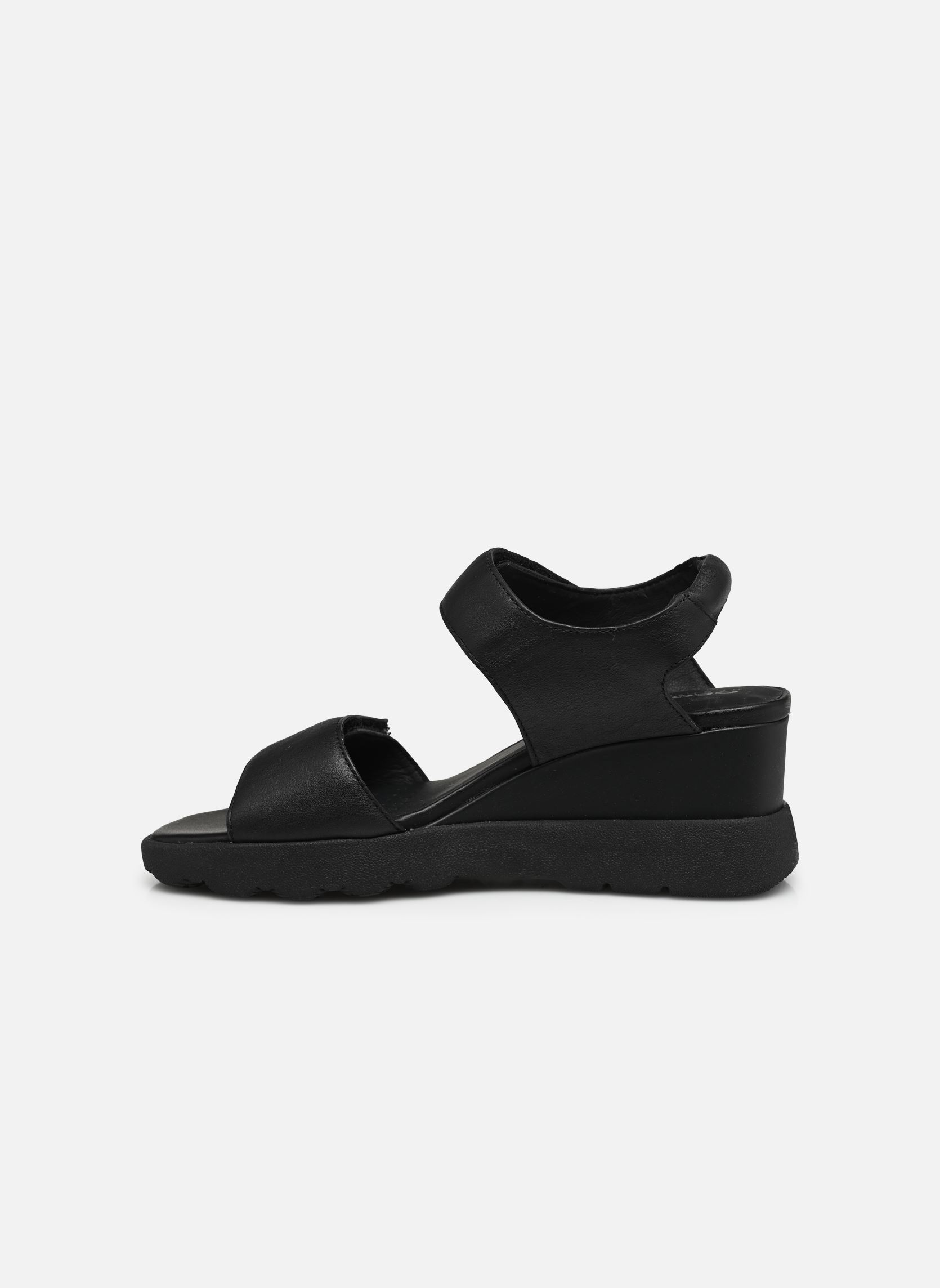 Sandalen met sleehak en plateau D SPHERICA EC6 dames zwart Geox Sandalen met sleehak en plateau D SPHERICA EC6 dames zwart Noir