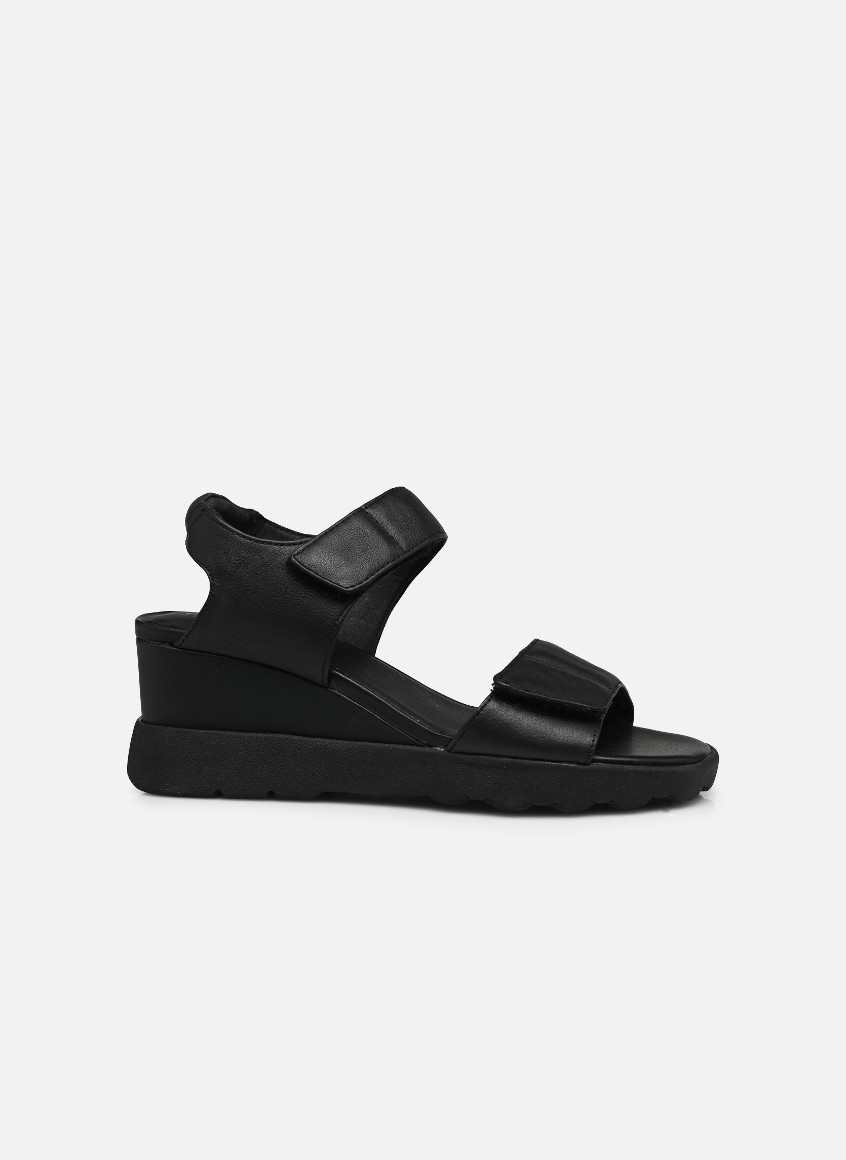 Sandalen met sleehak en plateau D SPHERICA EC6 dames zwart Geox Sandalen met sleehak en plateau D SPHERICA EC6 dames zwart Noir