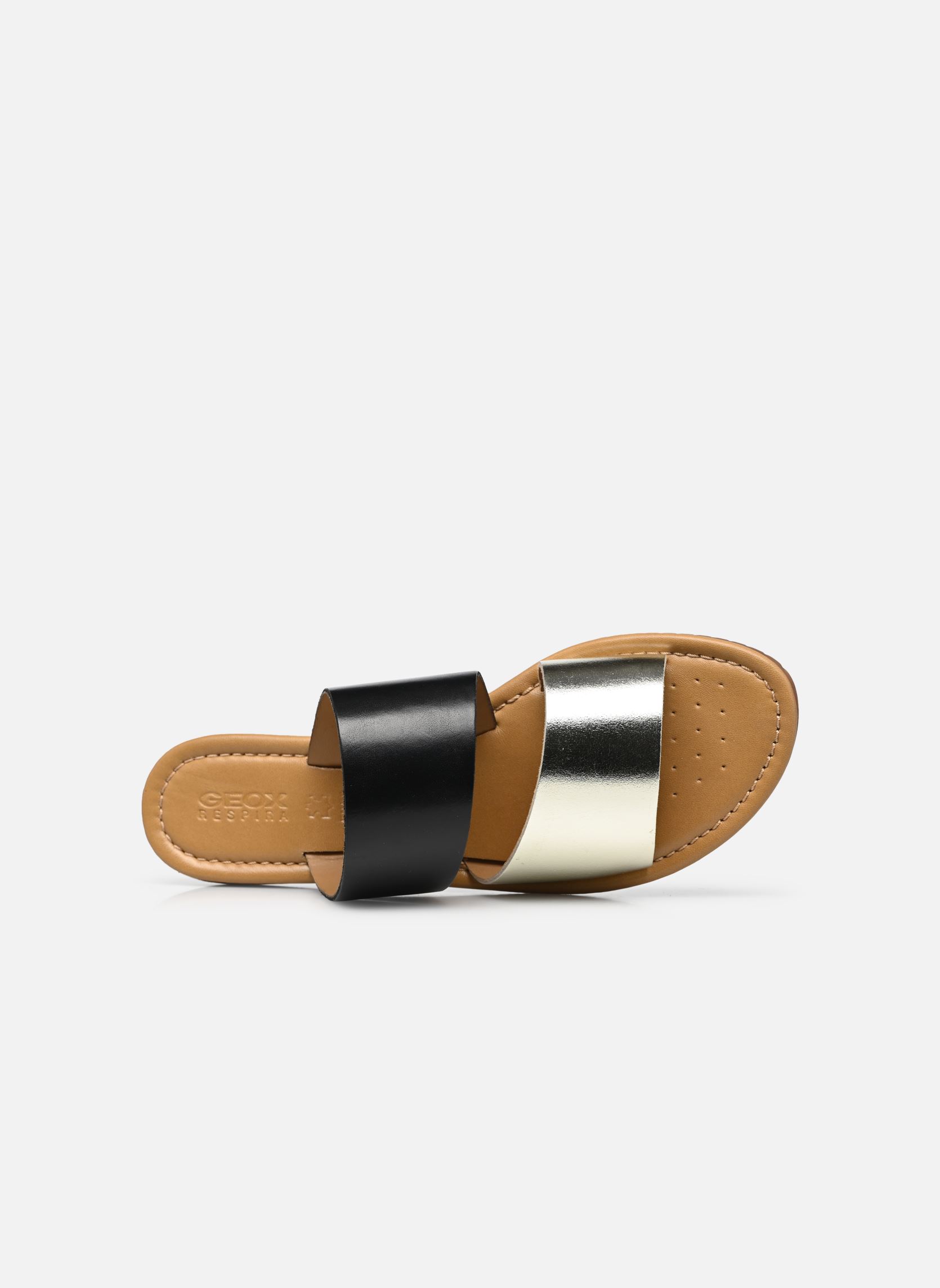 Mules D SOZY S D35LXF043CFC9258 femme noir Geox Mules D SOZY S D35LXF043CFC9258 femme noir BLACK/LT GOLD