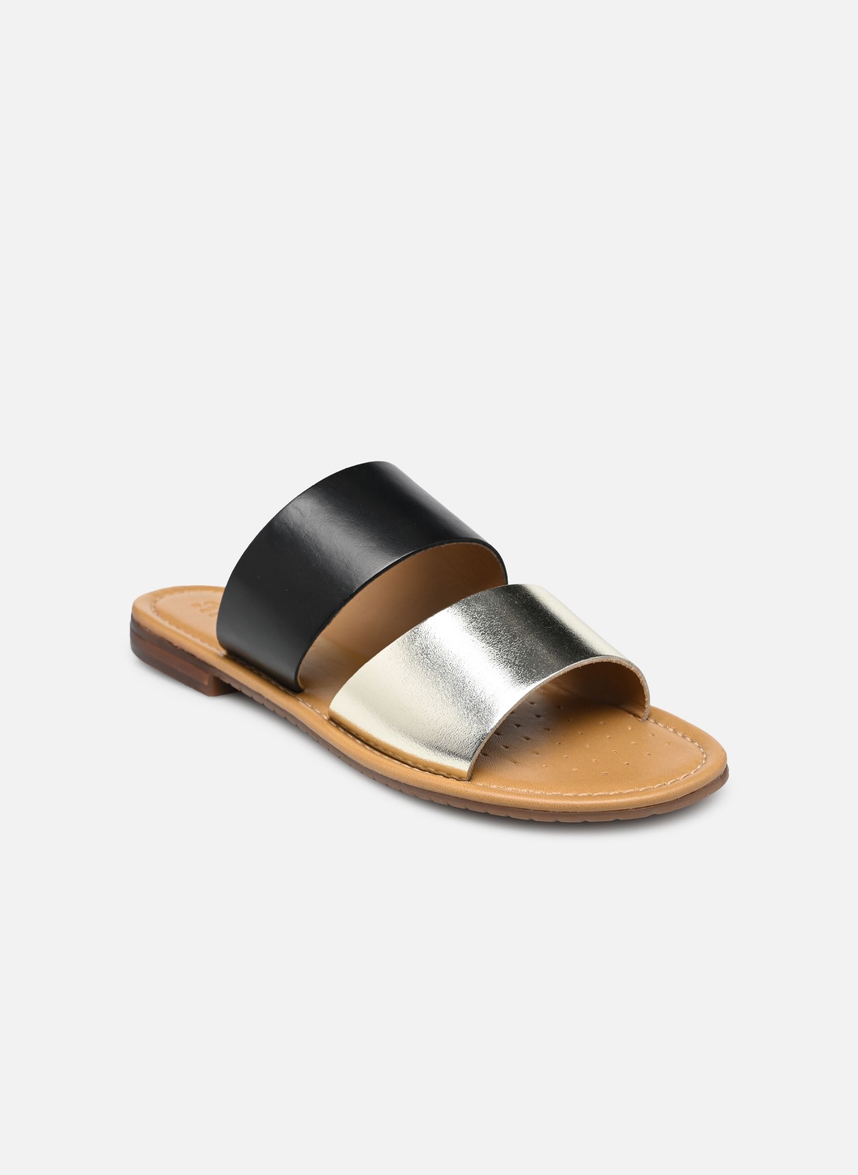 Mules D SOZY S D35LXF043CFC9258 femme noir Geox Mules D SOZY S D35LXF043CFC9258 femme noir BLACK/LT GOLD