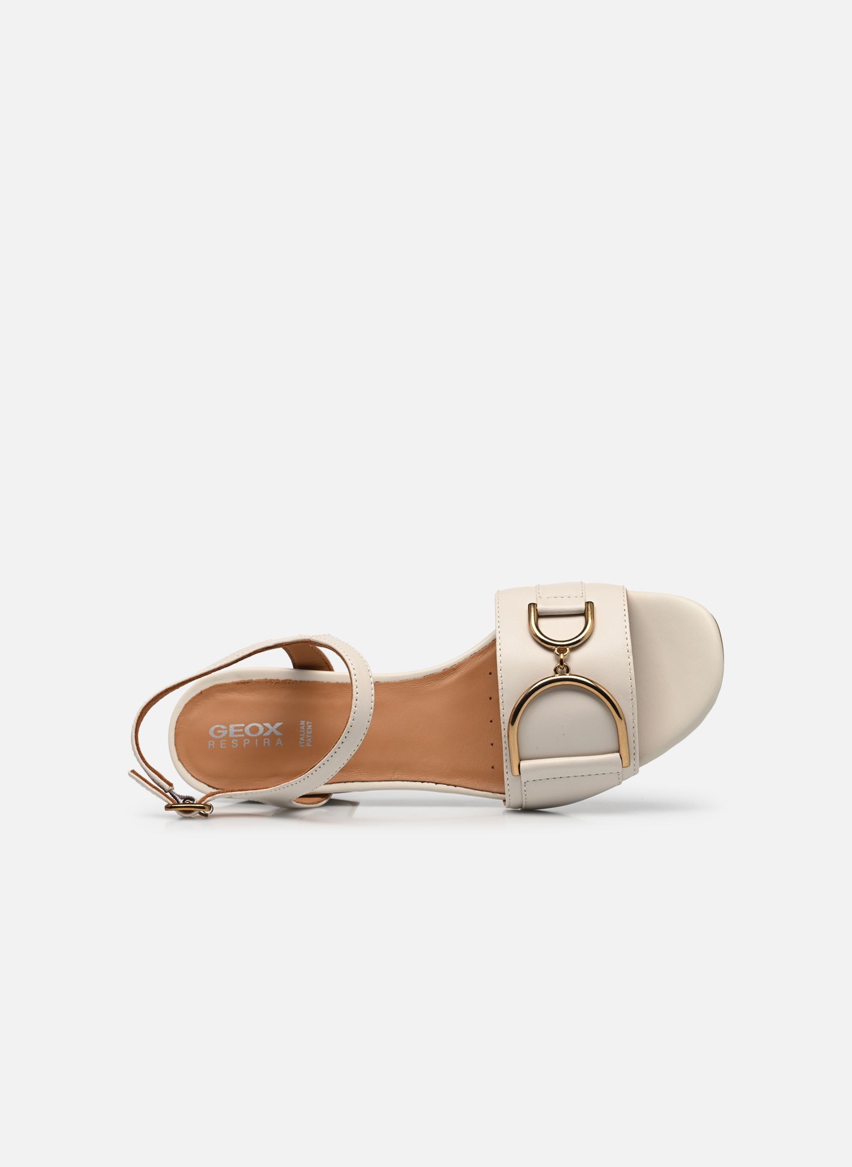Keil- und Plateausandalen D NEW ERAKLIA 50 damen weiß Geox Keil- und Plateausandalen D NEW ERAKLIA 50 damen weiß Blanc cassé