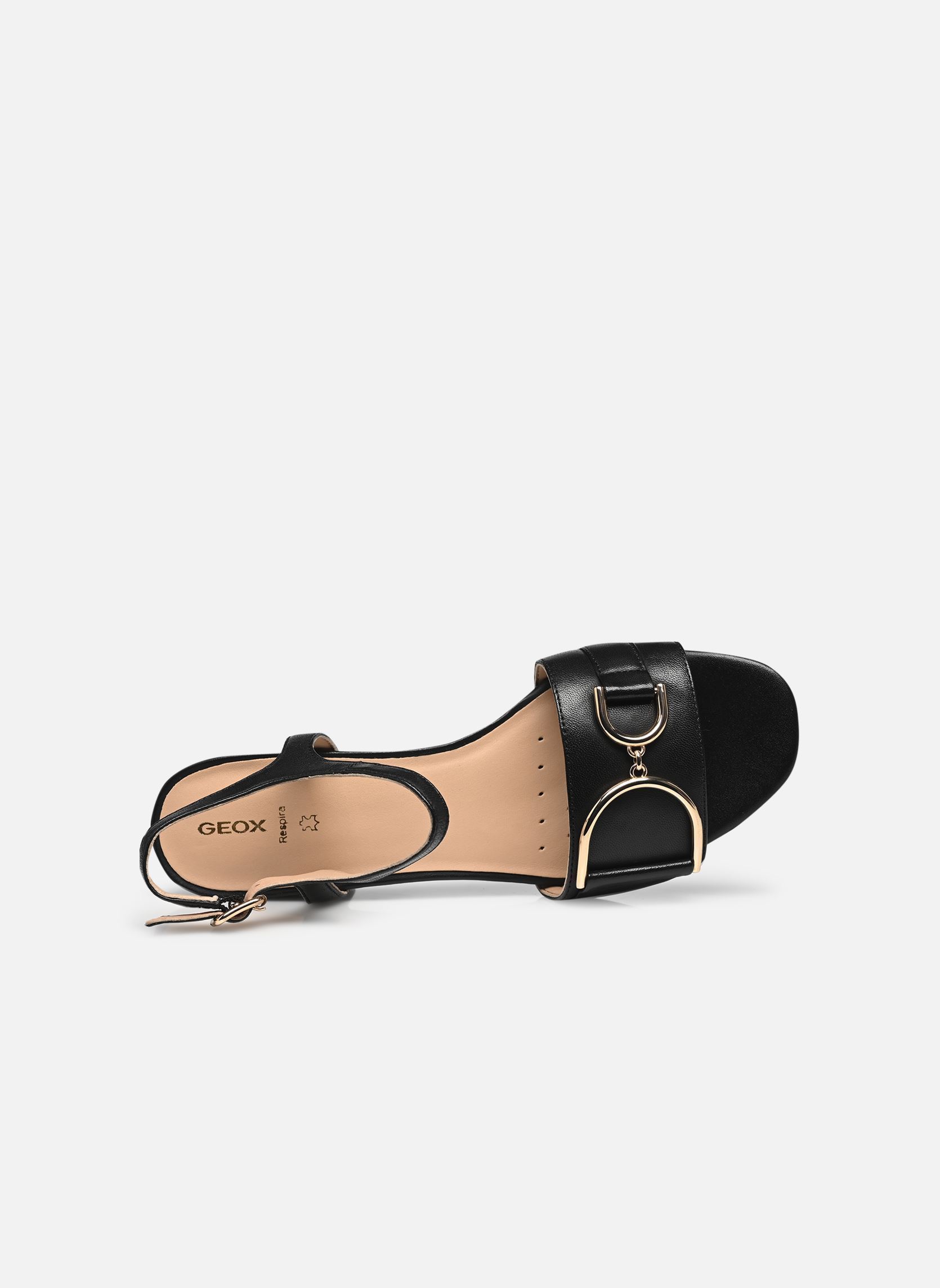 Sandali con zeppa e plateau D NEW ERAKLIA 50 donna nero Geox Sandali con zeppa e plateau D NEW ERAKLIA 50 donna nero Noir