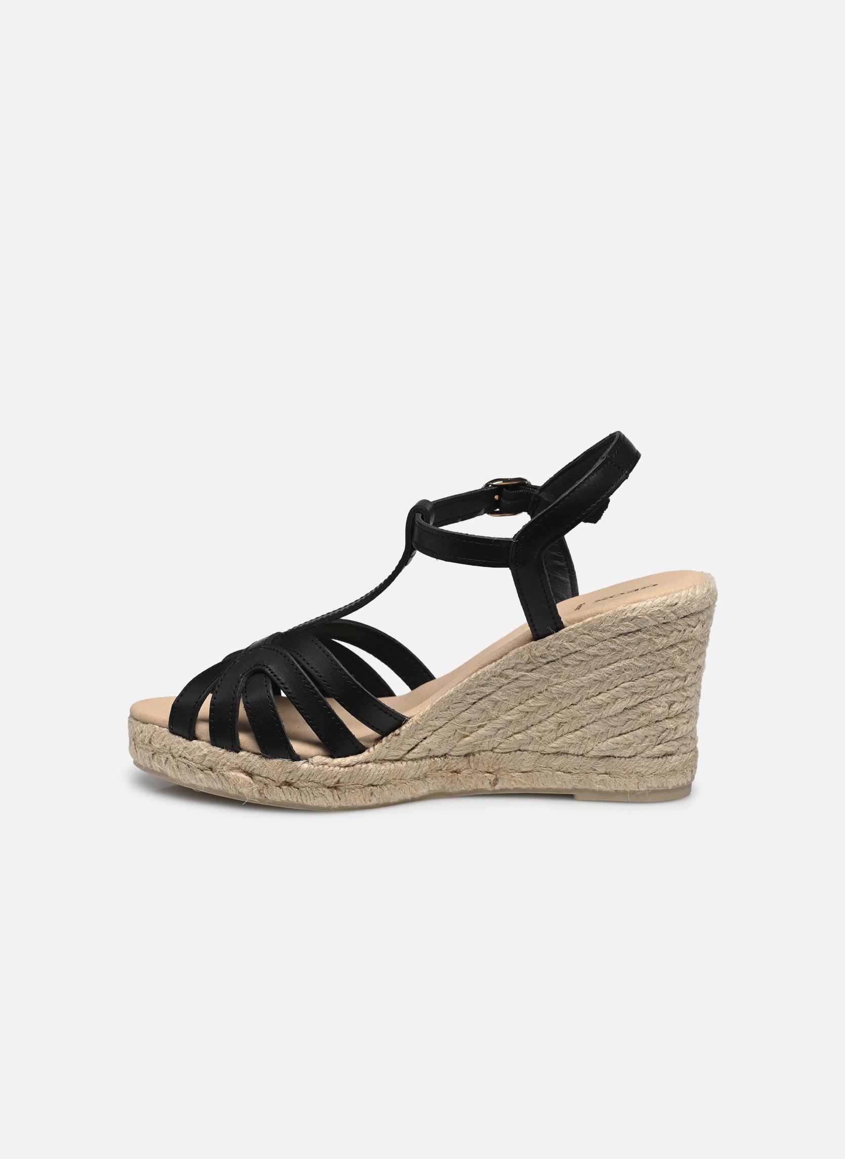 Keil- und Plateausandalen D GELSA damen schwarz Geox Keil- und Plateausandalen D GELSA damen schwarz Noir