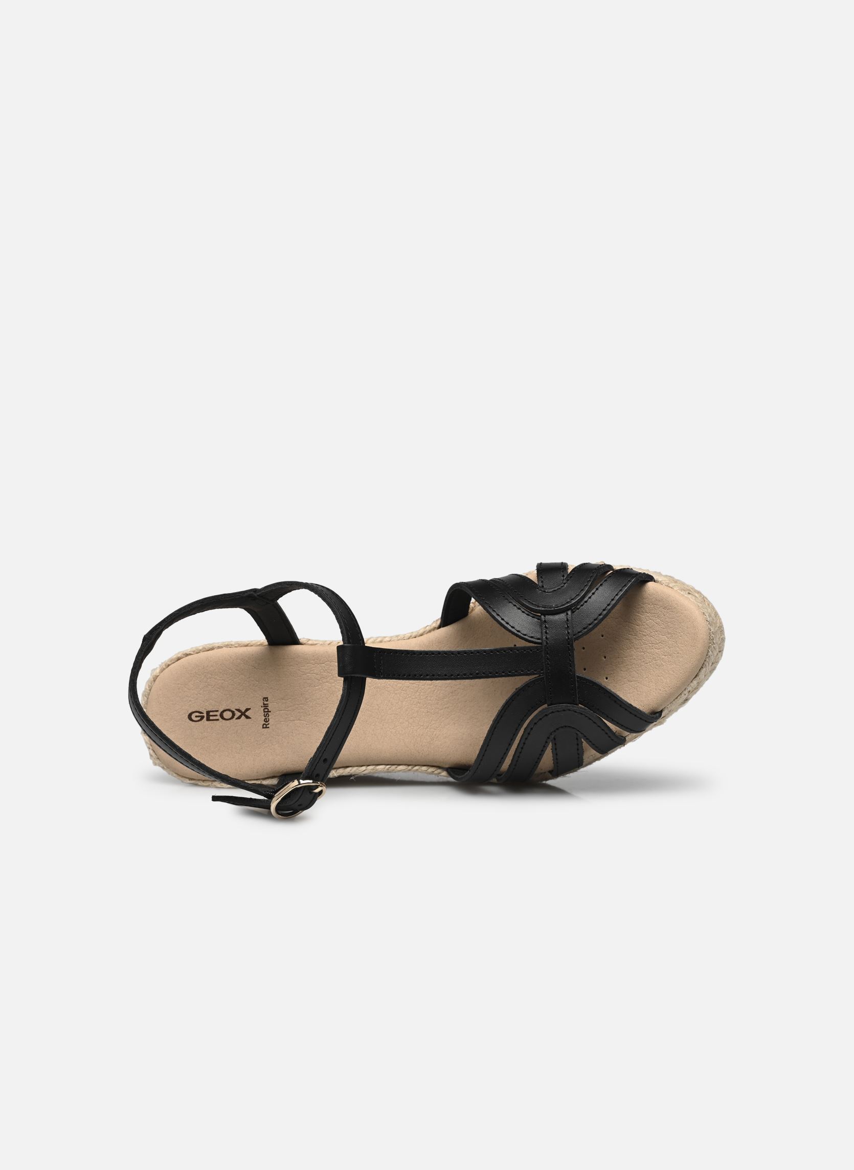 Keil- und Plateausandalen D GELSA damen schwarz Geox Keil- und Plateausandalen D GELSA damen schwarz Noir