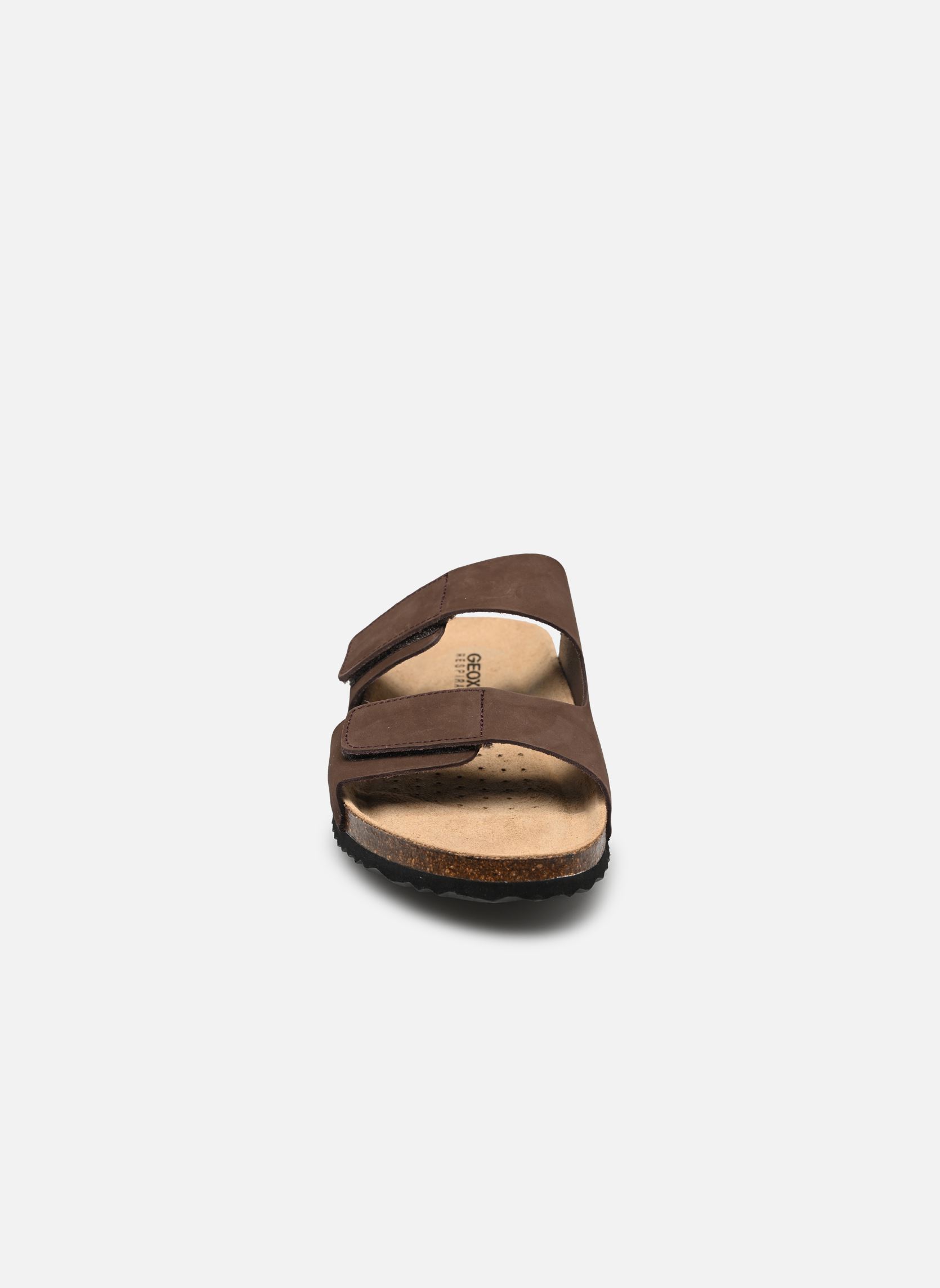 Geox U Sandal Ghita D teenslippers, heren, Lichtbruin