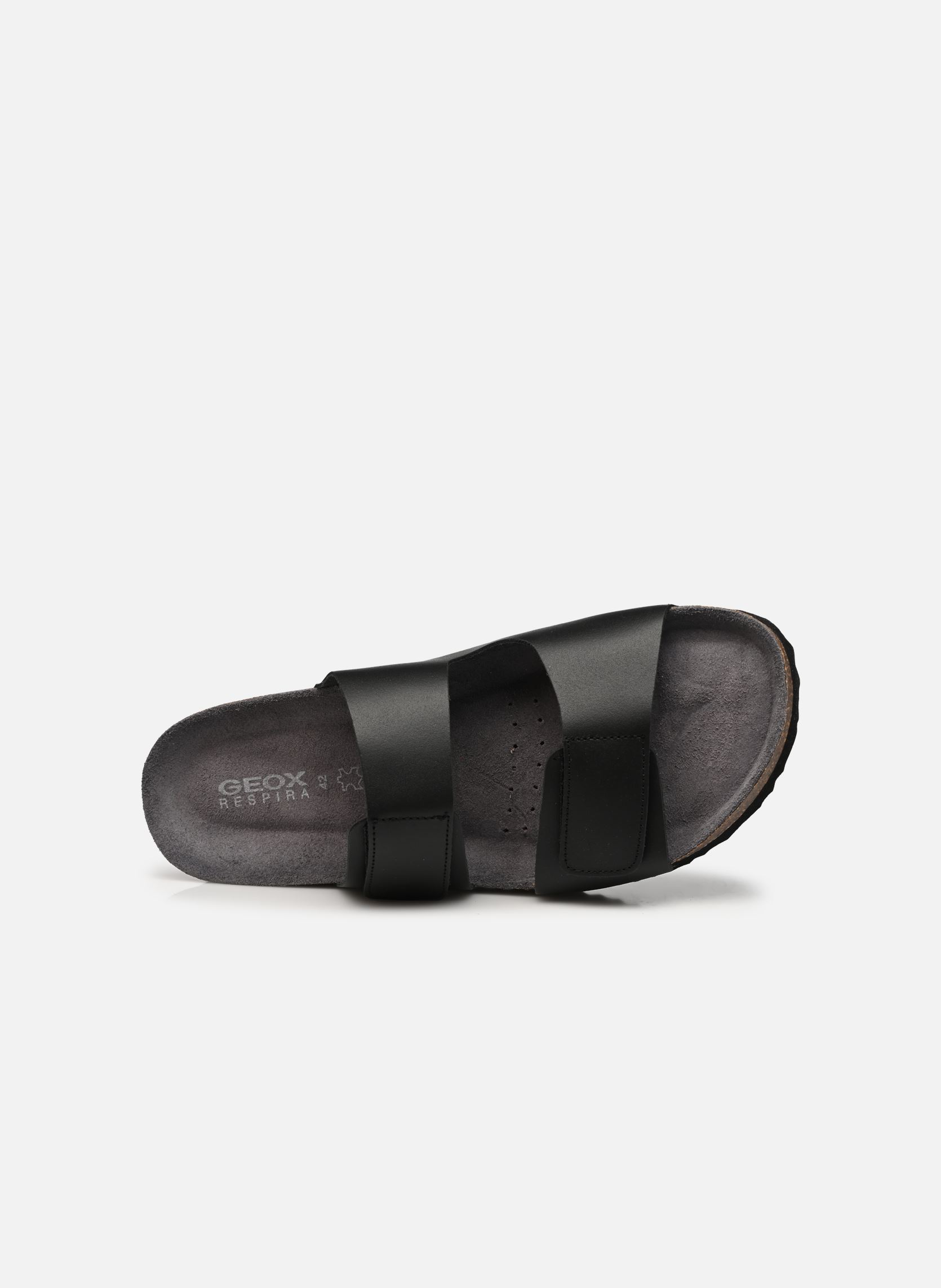 Sandali e ciabattine U SANDAL GHITA uomo nero Geox Sandali e ciabattine U SANDAL GHITA uomo nero Noir