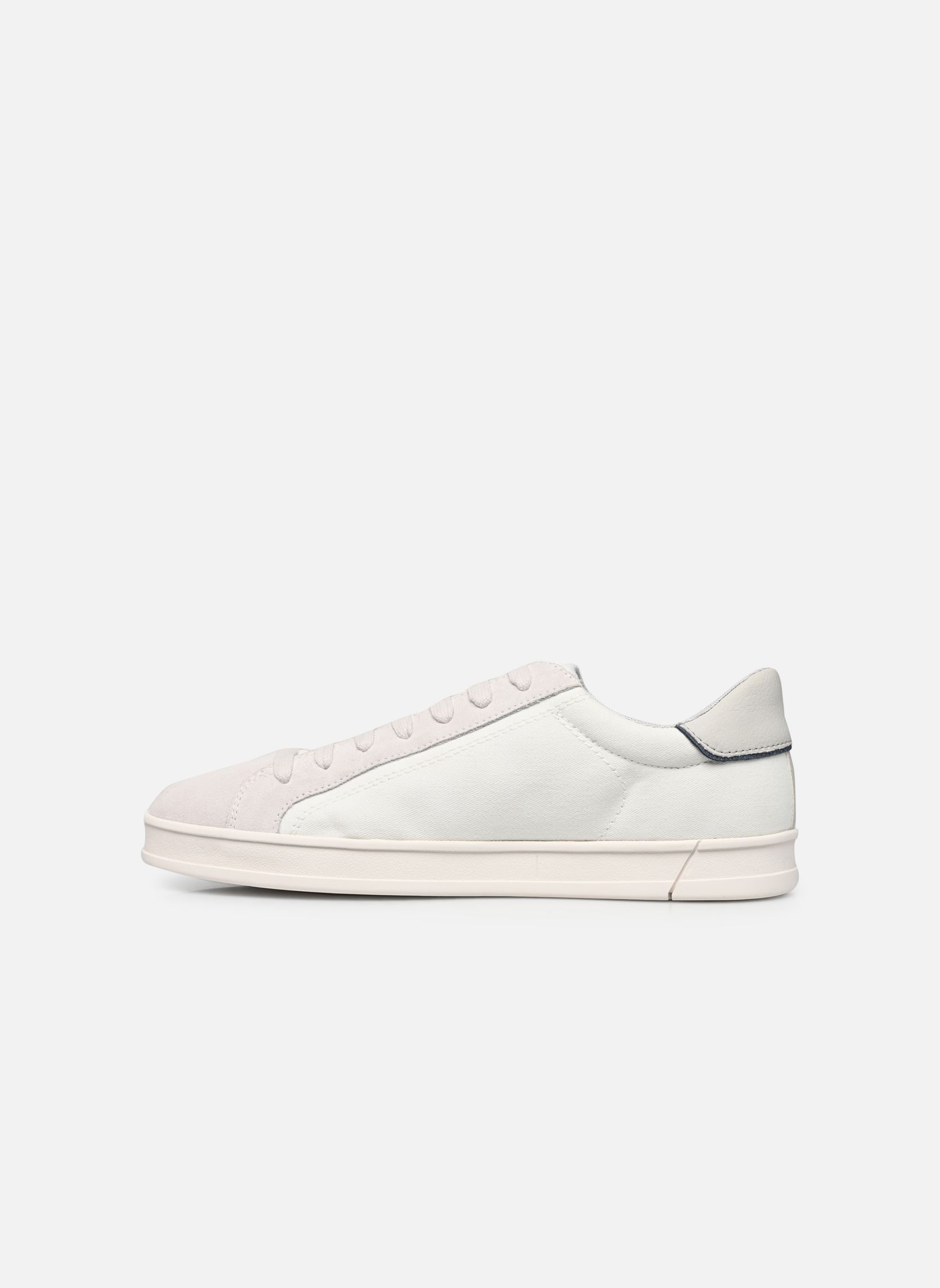 Baskets basses U PIEVE homme blanc Geox Baskets basses U PIEVE homme blanc BLANC / BLANC CASSÉ