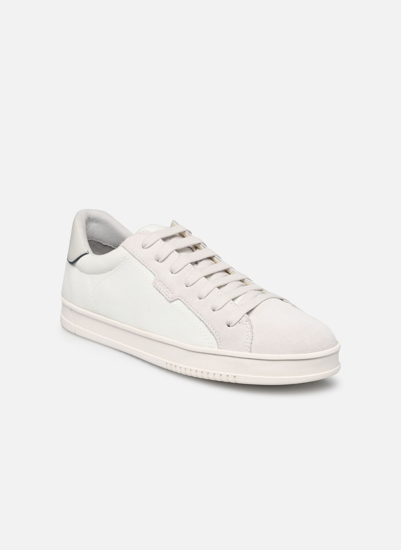 Baskets basses U PIEVE homme blanc Geox Baskets basses U PIEVE homme blanc BLANC / BLANC CASSÉ