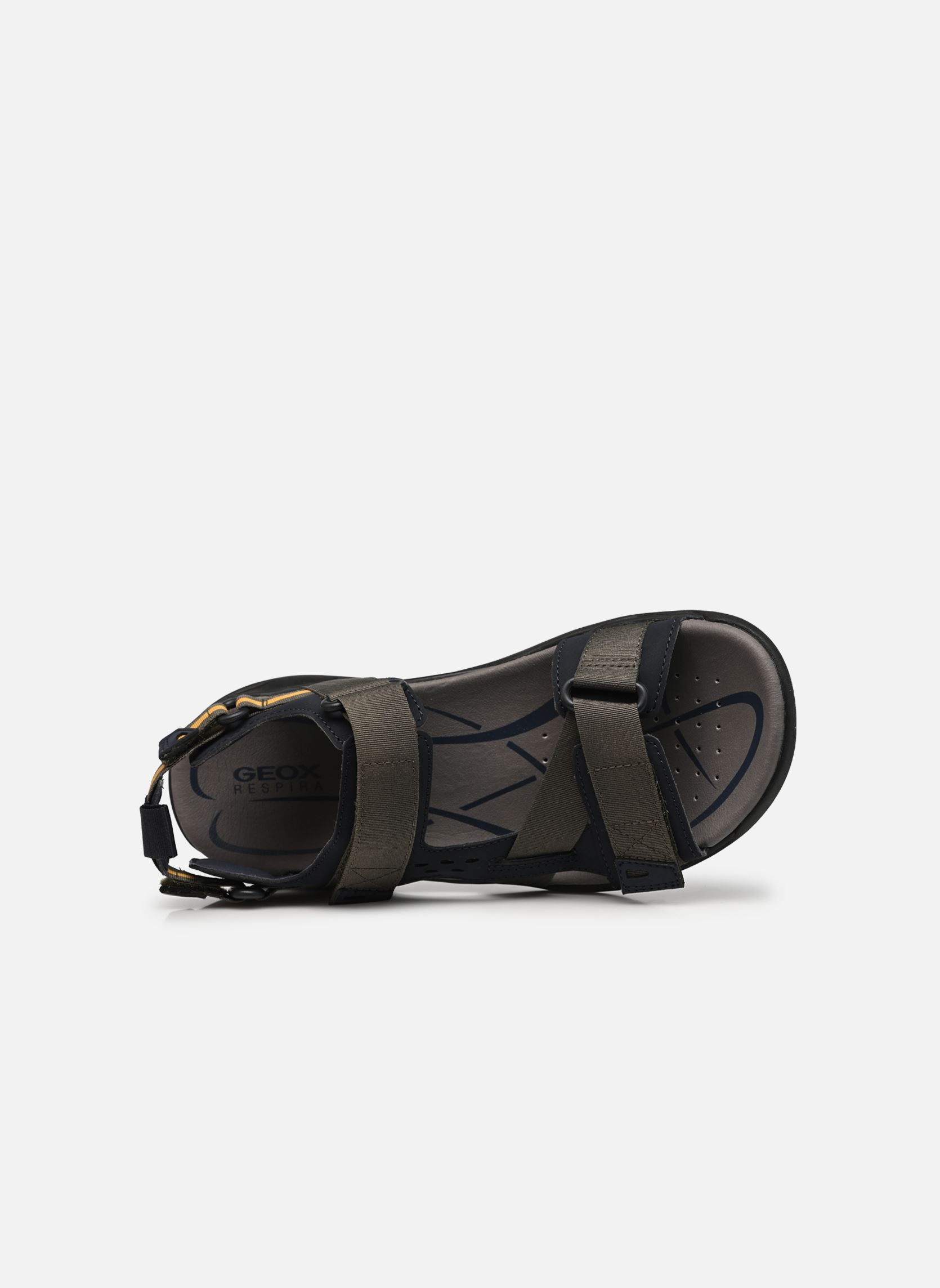 Sandalen und Pantoletten U TERRENO + GRIP herren grün Geox Sandalen und Pantoletten U TERRENO + GRIP herren grün MILITARY/NAVY