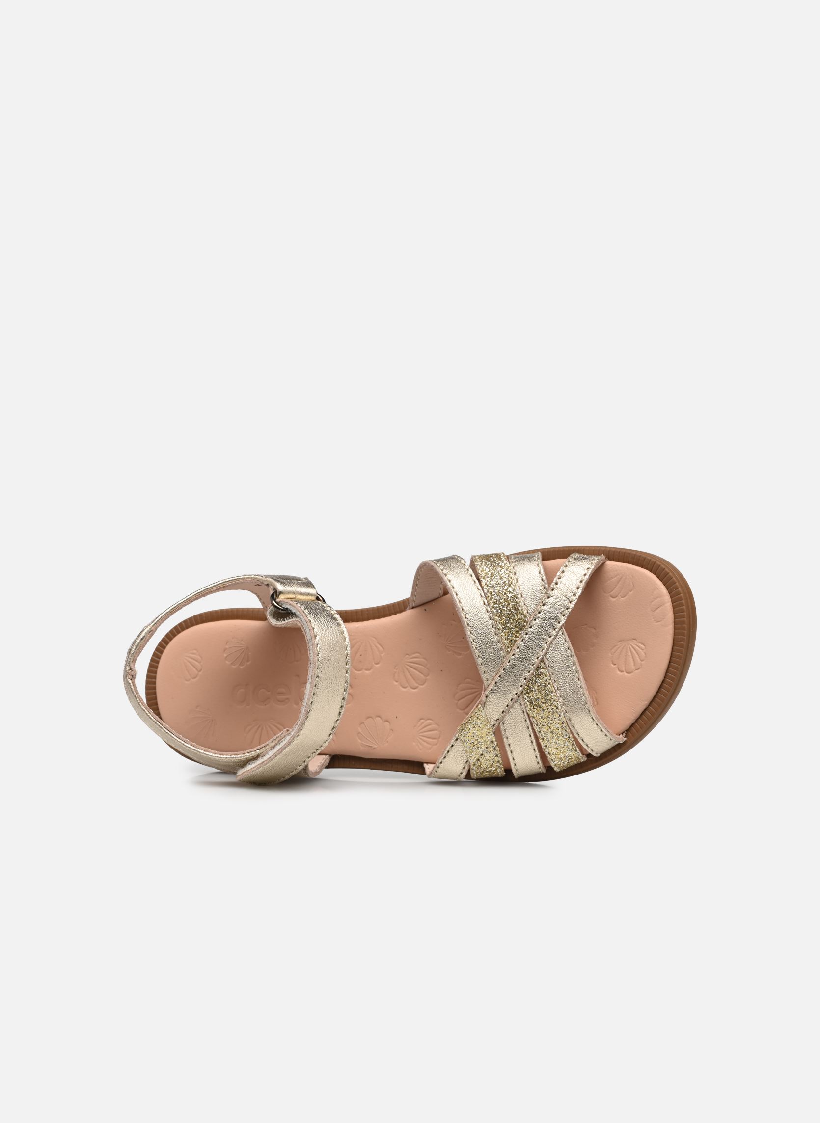 Sandales 5613ET fille or et bronze Acebo's Sandales 5613ET fille or et bronze PLATINO