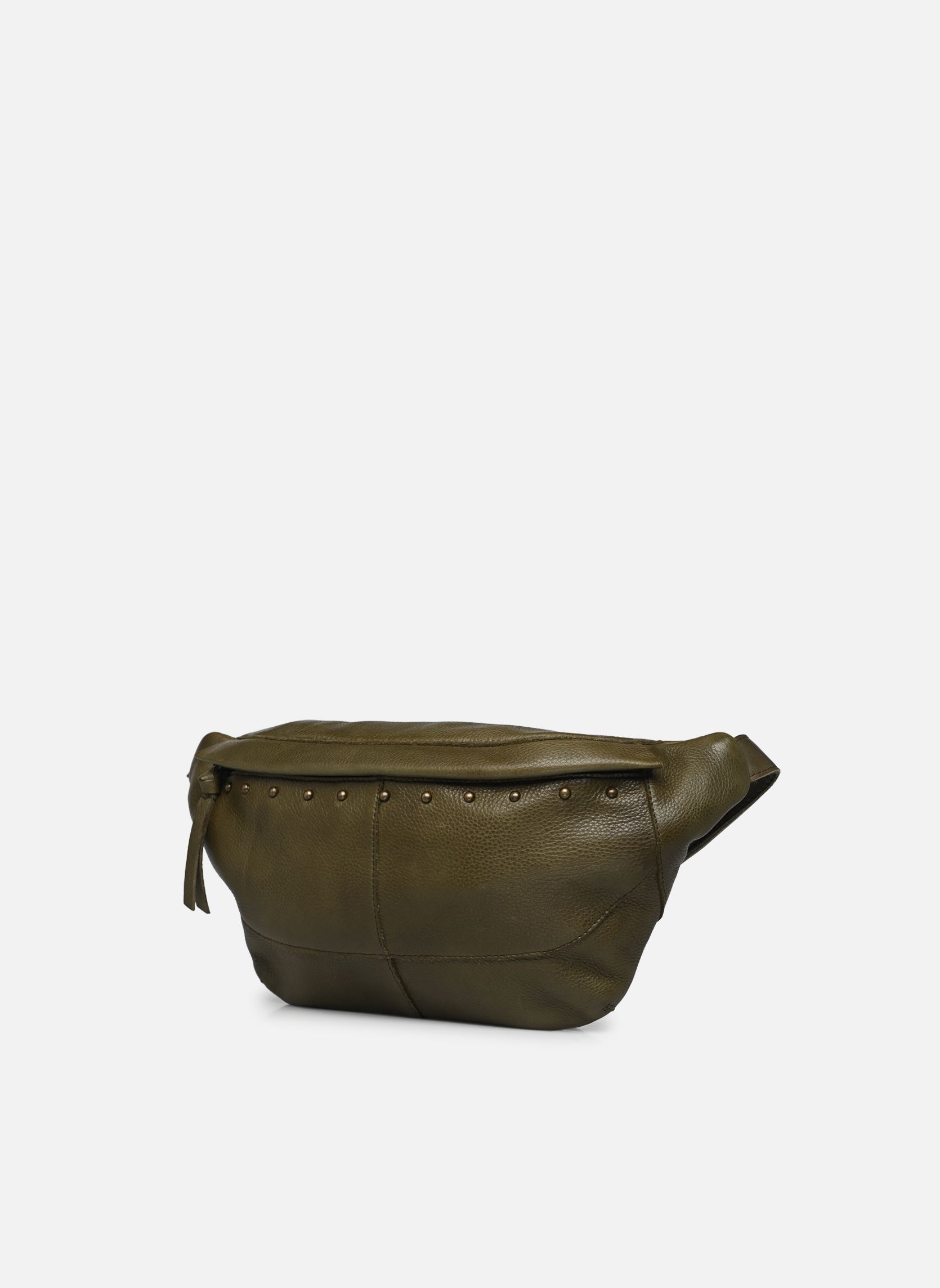 Umhängetaschen Pcdaino Leather Bumbag Fc damen grün Pieces Umhängetaschen Pcdaino Leather Bumbag Fc damen grün MOSS