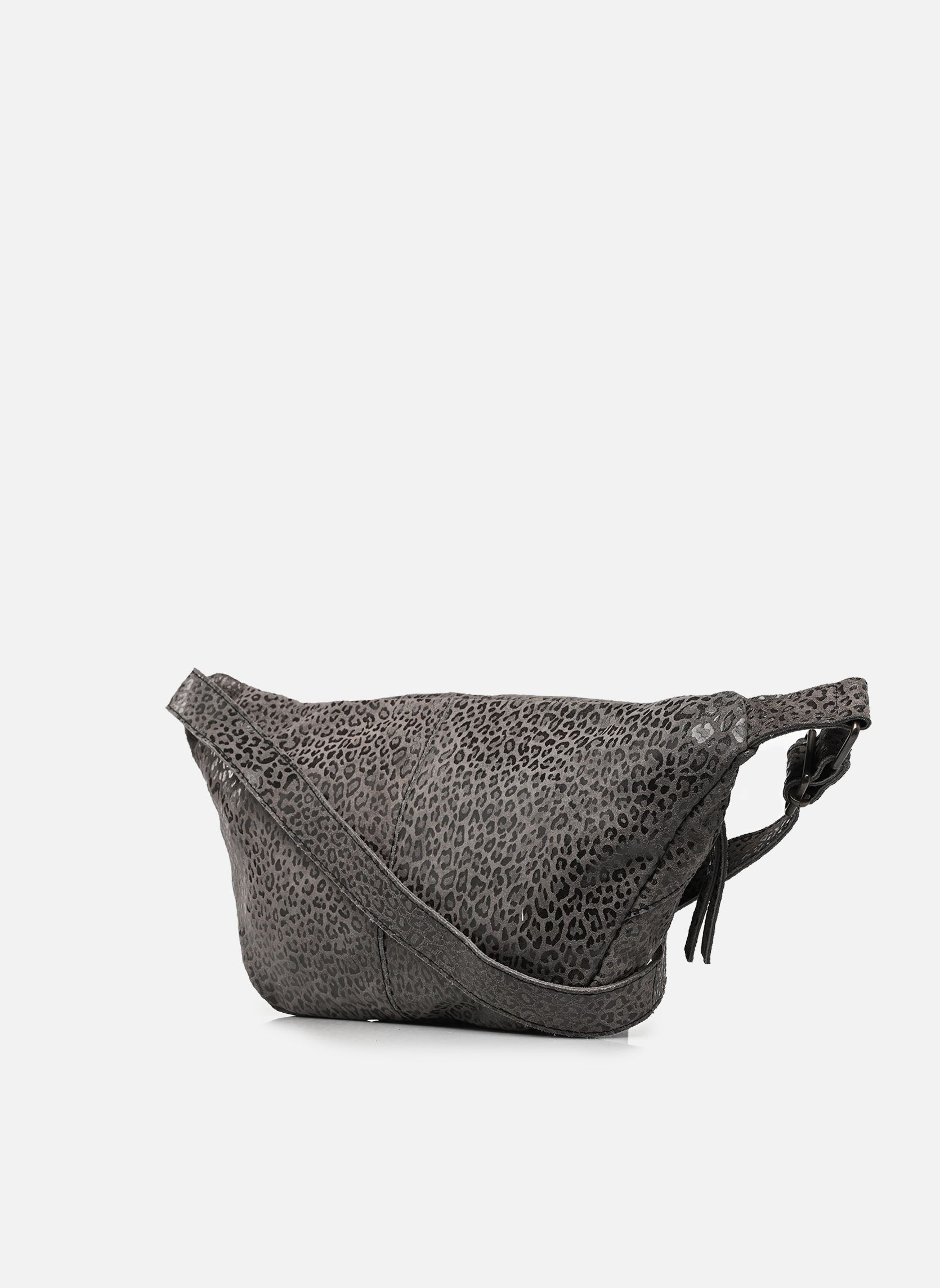 Schoudertassen Pcdaino Leather Bumbag Fc dames grijs Pieces Schoudertassen Pcdaino Leather Bumbag Fc dames grijs CONCRETE GREY CHEETAH