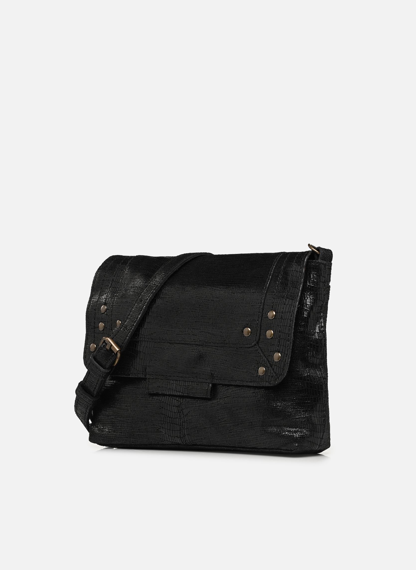 Umhängetaschen Pcfelizia Leather Cross Body Fc damen schwarz Pieces Umhängetaschen Pcfelizia Leather Cross Body Fc damen schwarz BLACK MICRO SNAKE
