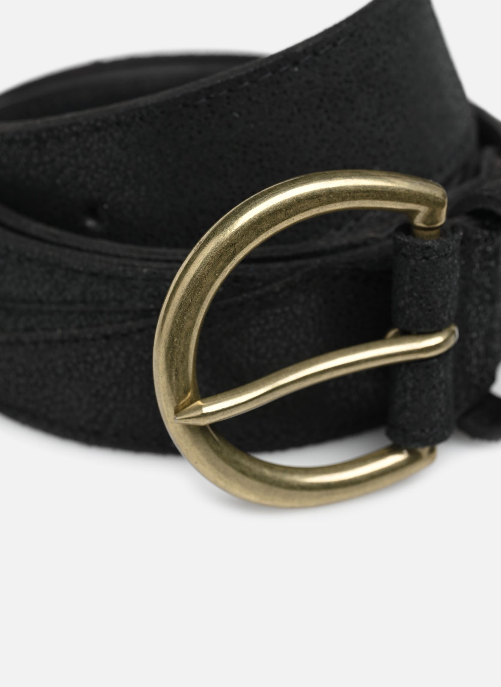 Ceintures Pcgitta Leather Jeans Belt Fc femme noir Pieces Ceintures Pcgitta Leather Jeans Belt Fc femme noir Black