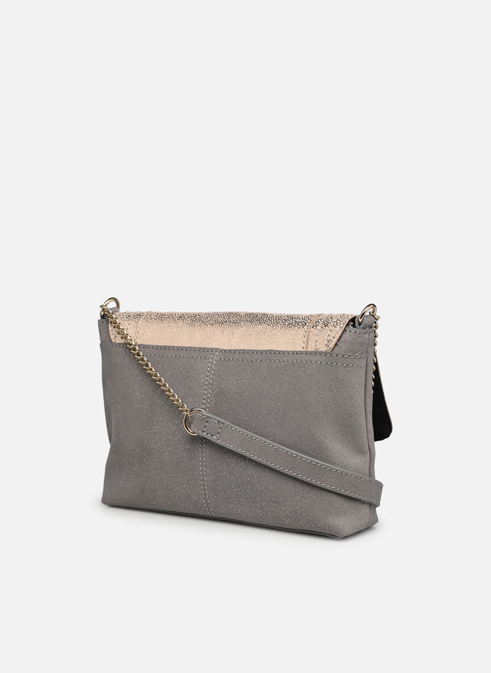 Handtassen Pcfelizio Leather Cross Body Fc dames zilver Pieces Handtassen Pcfelizio Leather Cross Body Fc dames zilver GREY MELANGE