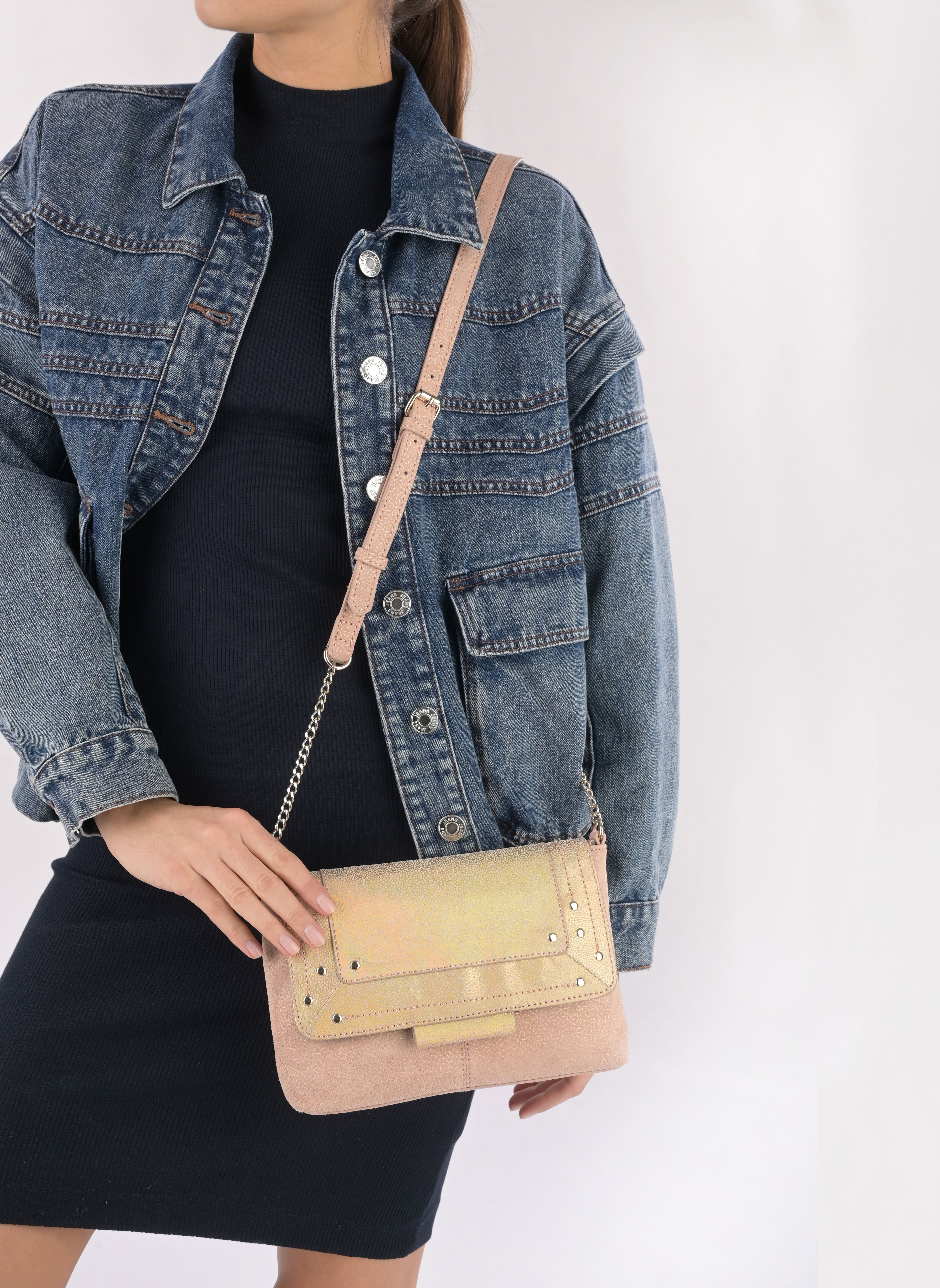 Borse a mano Pcfelizio Leather Cross Body Fc donna marrone Pieces Borse a mano Pcfelizio Leather Cross Body Fc donna marrone CAMEO BROWN