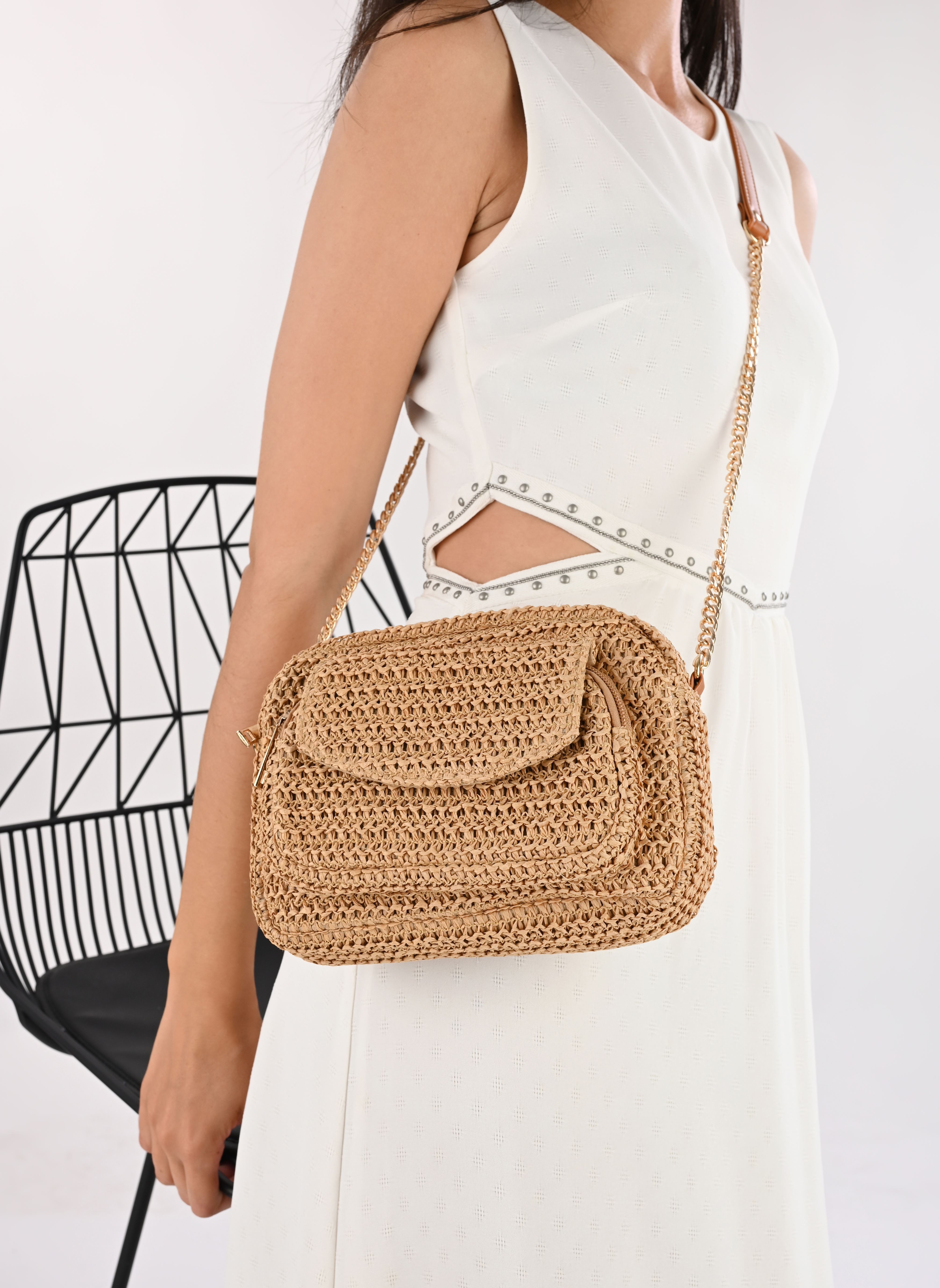 Borse a tracolla Pcodette Cross Body Fc donna beige Pieces Borse a tracolla Pcodette Cross Body Fc donna beige NATURE