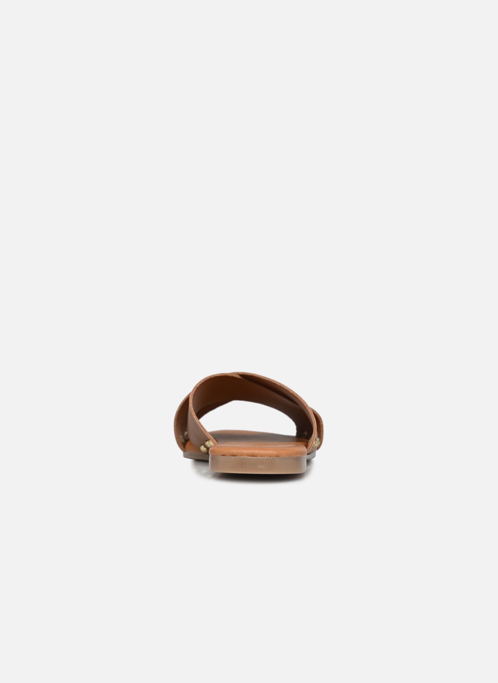 Sandalias Pcvuma Leather Sandal mujer marrón Pieces Sandalias Pcvuma Leather Sandal mujer marrón COGNAC