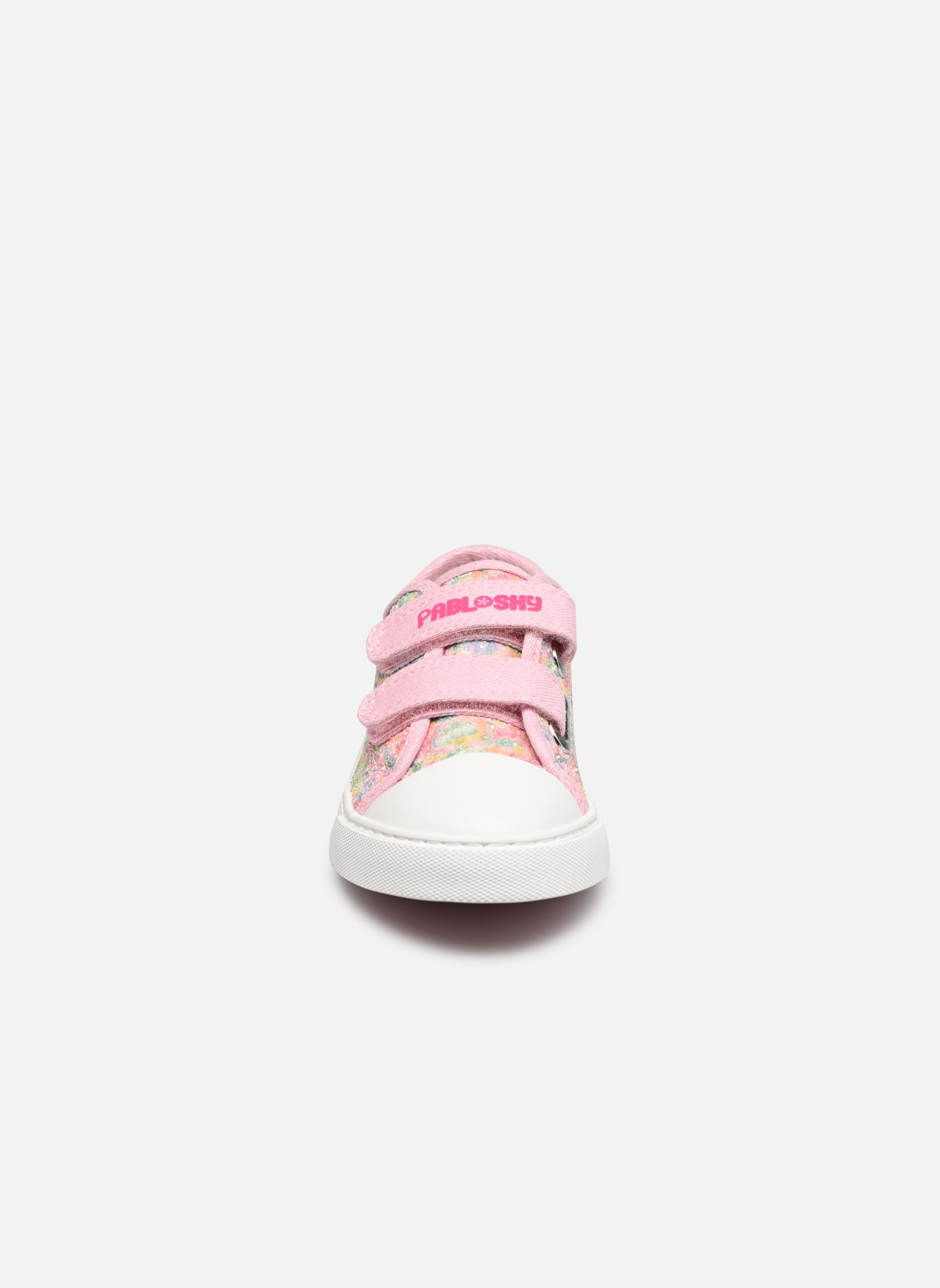 Niedrige Sneaker 973070 mädchen mehrfarbig Pablosky Niedrige Sneaker 973070 mädchen mehrfarbig ROSE GLITTER