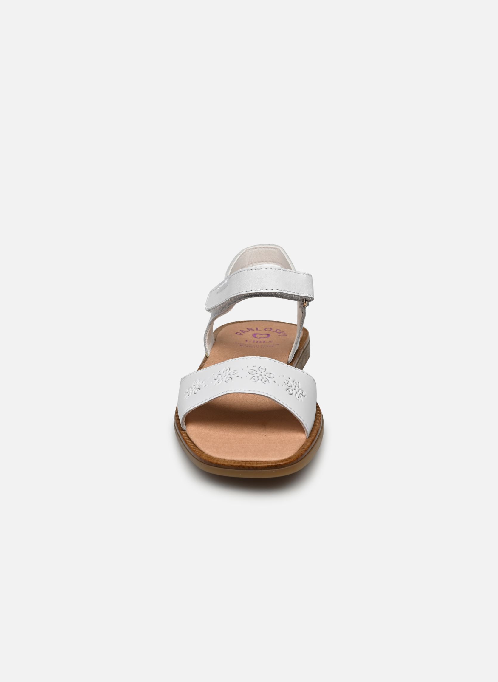 Sandalen 419100 mädchen weiß Pablosky Sandalen 419100 mädchen weiß BLANC