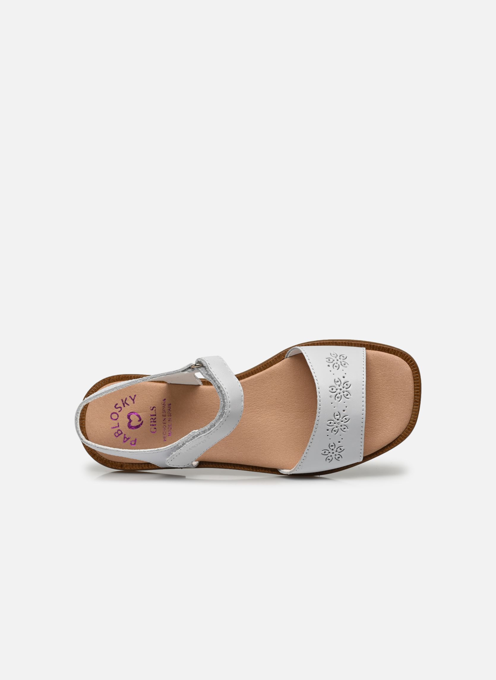 Sandalen 419100 mädchen weiß Pablosky Sandalen 419100 mädchen weiß BLANC