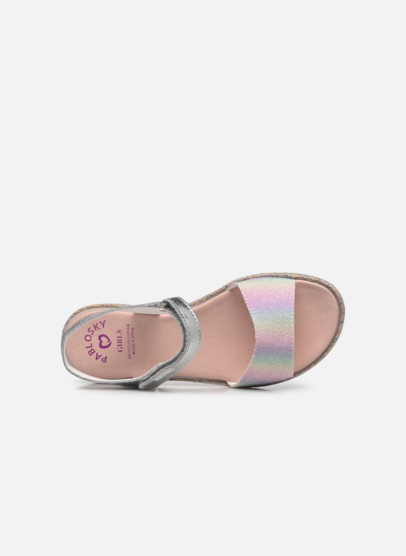 Sandalen 421050 mädchen silber Pablosky Sandalen 421050 mädchen silber PLATA GLITTER