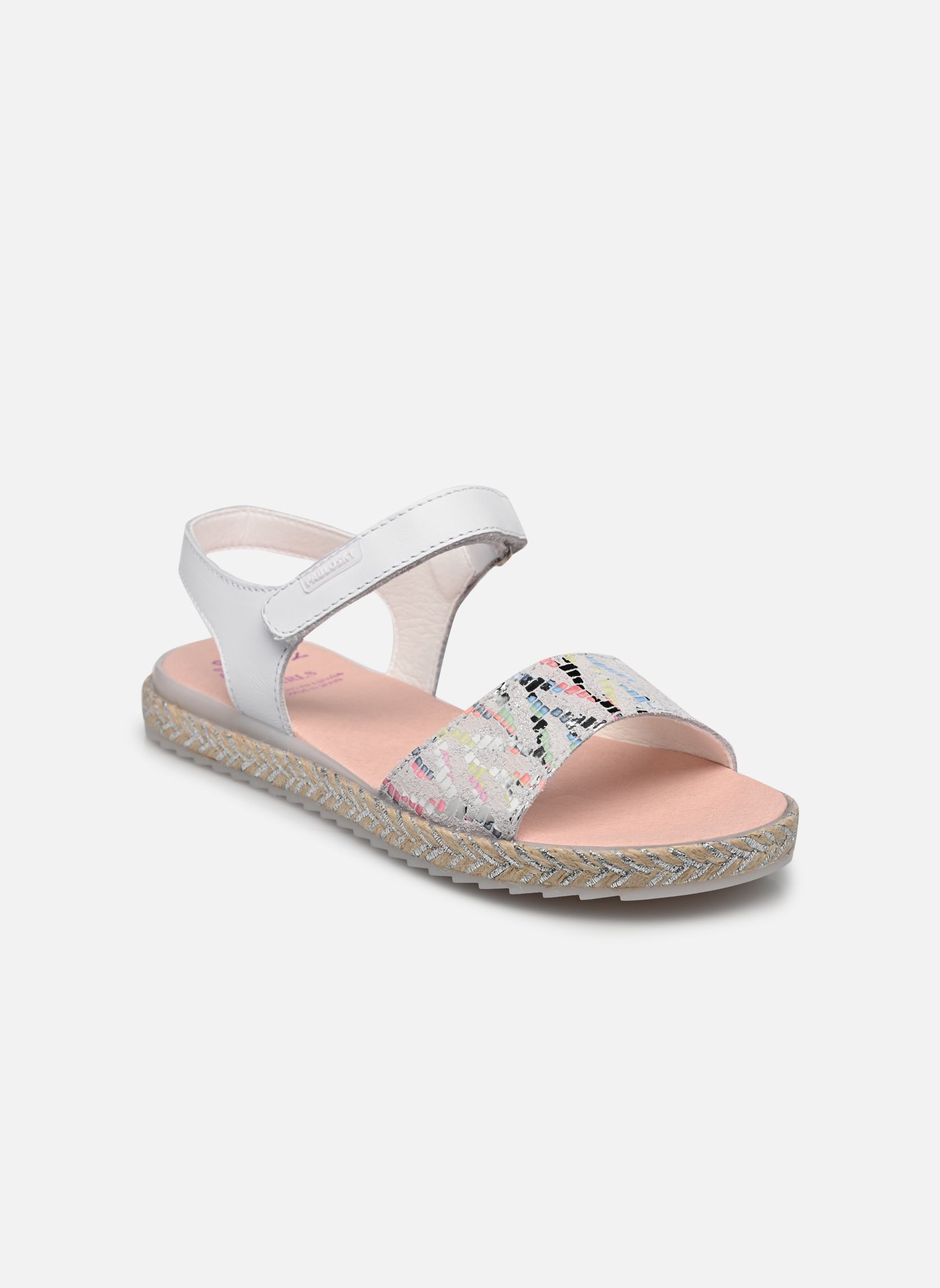 Sandalen 421100 mädchen weiß Pablosky Sandalen 421100 mädchen weiß BLANC