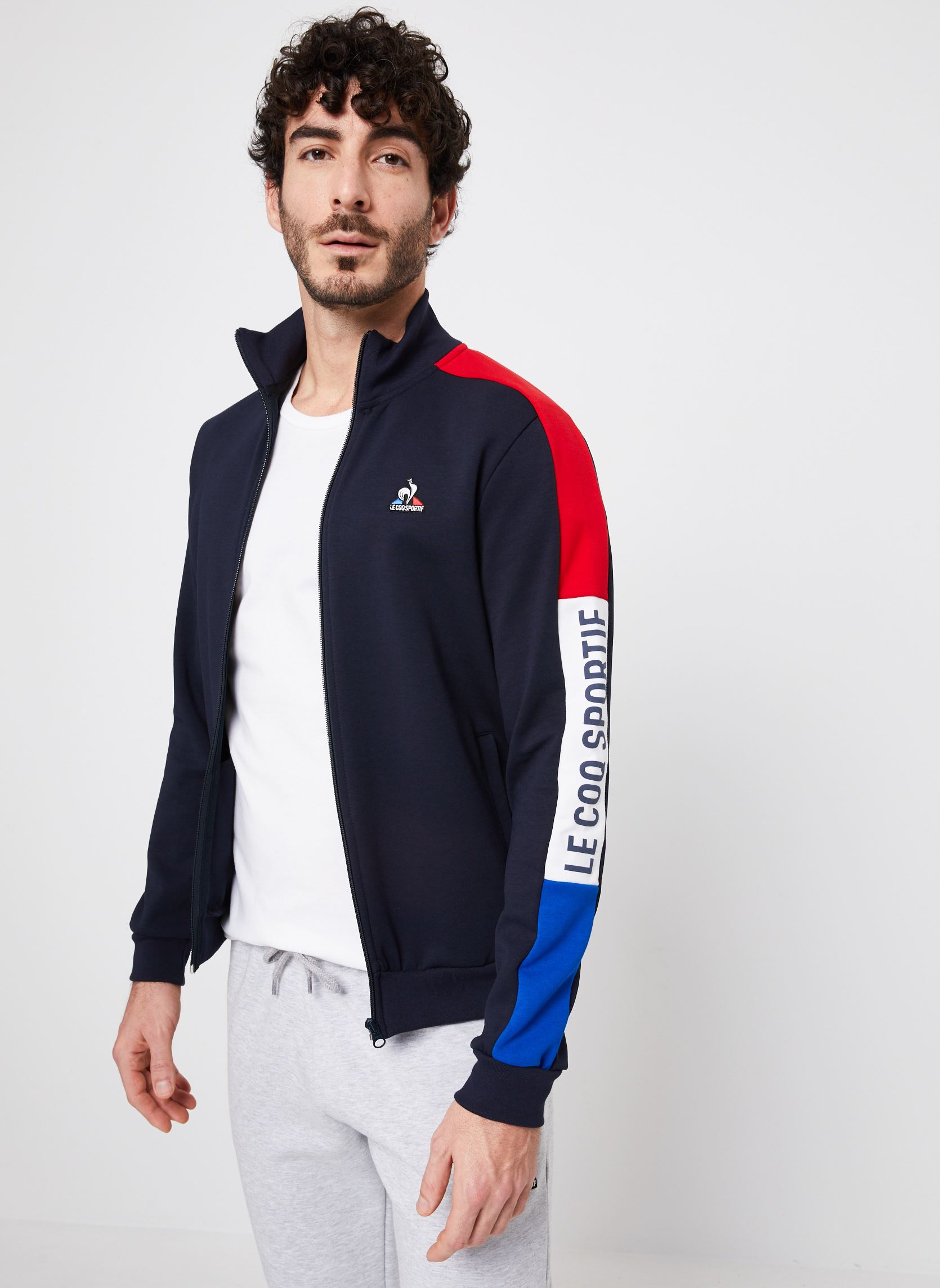 Sweat shirt Le Coq Sportif TRI FZ EU - vue 3