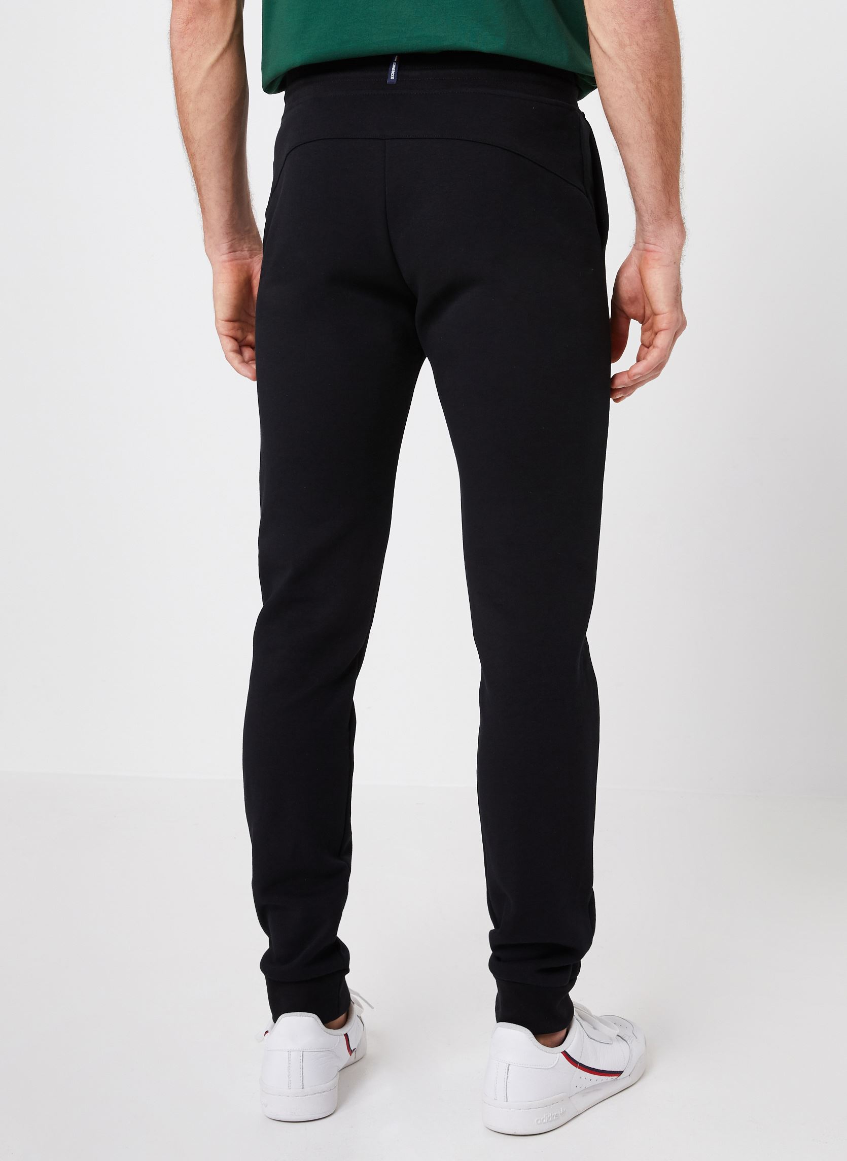 Slim-fit broeken ESS Pant Slim N°1 M heren zwart Le Coq Sportif Slim-fit broeken ESS Pant Slim N°1 M heren zwart Black