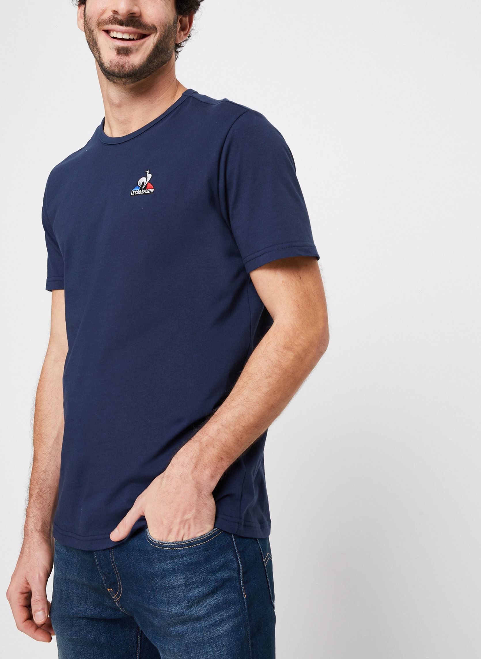 Vêtements Le Coq Sportif ESS Tee SS N°4 M pour  Accessoires