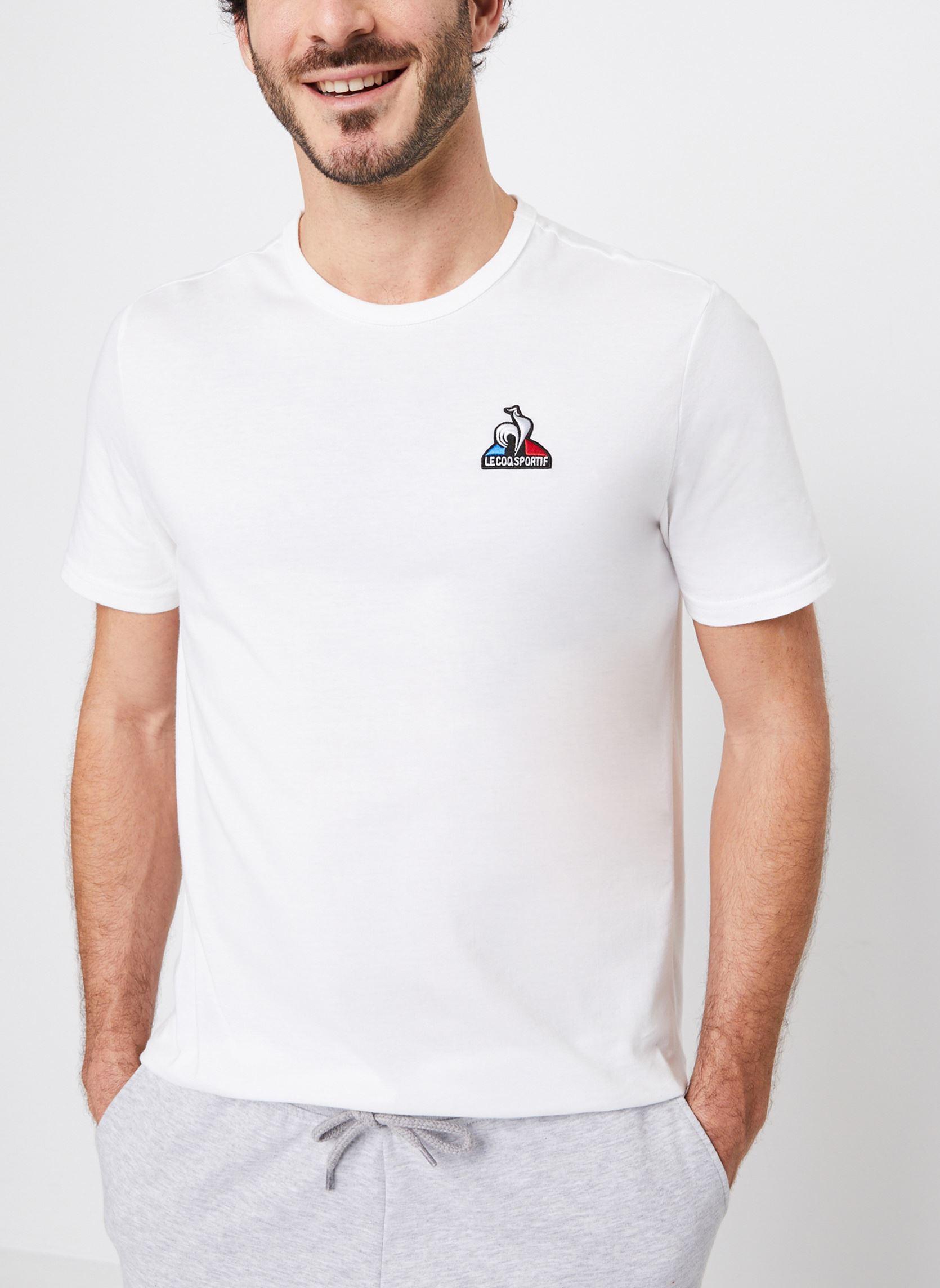 Vêtements Le Coq Sportif ESS Tee SS N°4 M pour  Accessoires