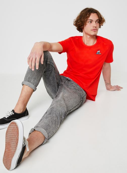 Le Coq Sportif Uomo T-shirt maniche corte ESS Tee SS N°1 M Verde Le Coq Sportif Uomo T-shirt maniche corte ESS Tee SS N°1 M Verde