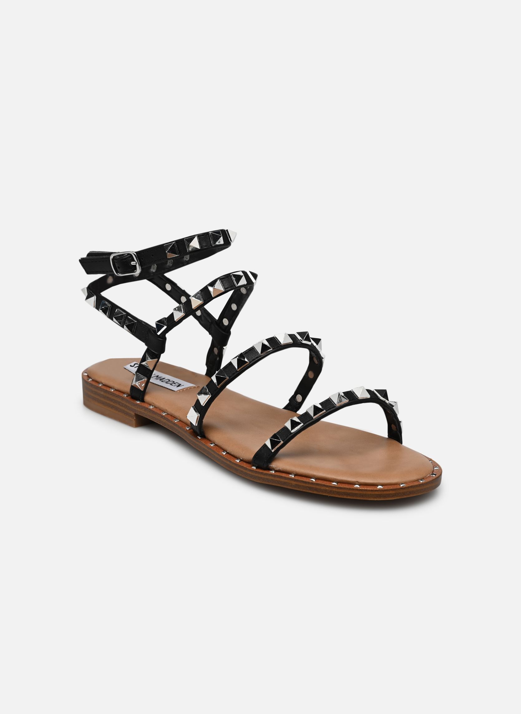 Sandales Travel femme noir Steve Madden Sandales Travel femme noir Black
