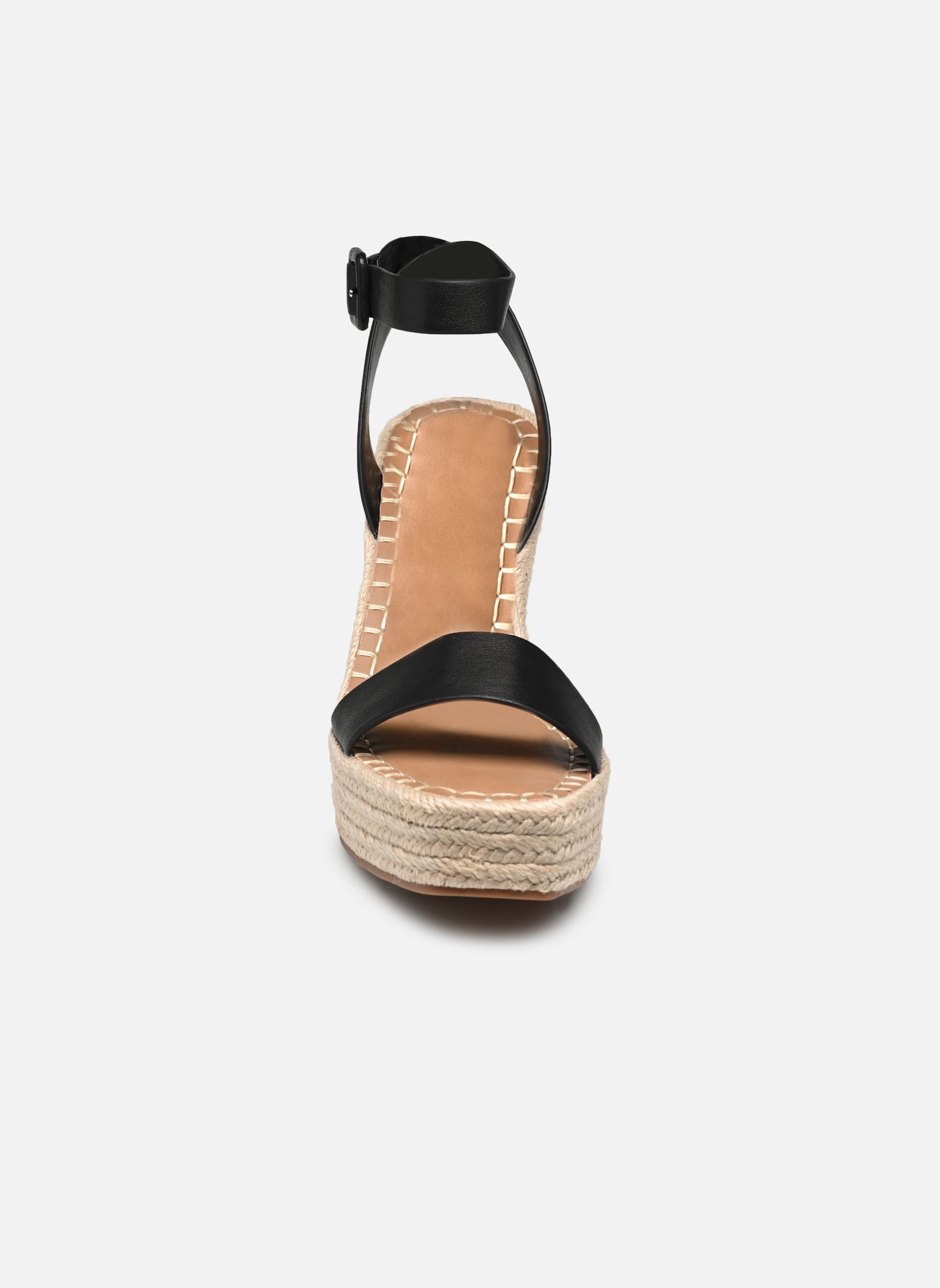 Keil- und Plateausandalen Upstage damen schwarz Steve Madden Keil- und Plateausandalen Upstage damen schwarz BLACK LEAT
