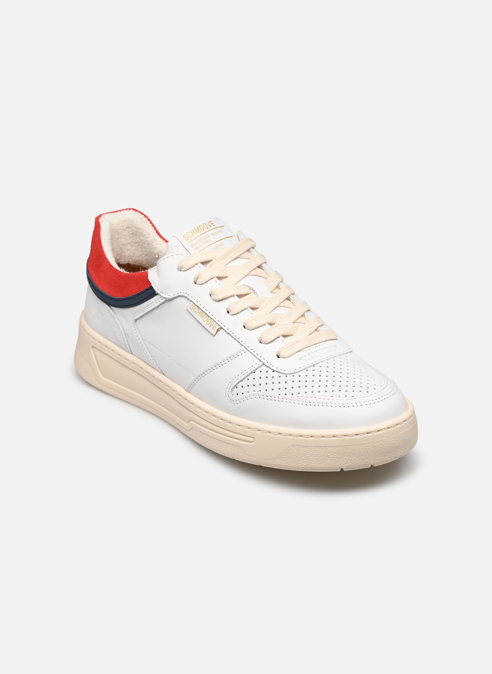 Baskets basses SMATCH SNEAKER homme blanc Schmoove Baskets basses SMATCH SNEAKER homme blanc WHITE/RED