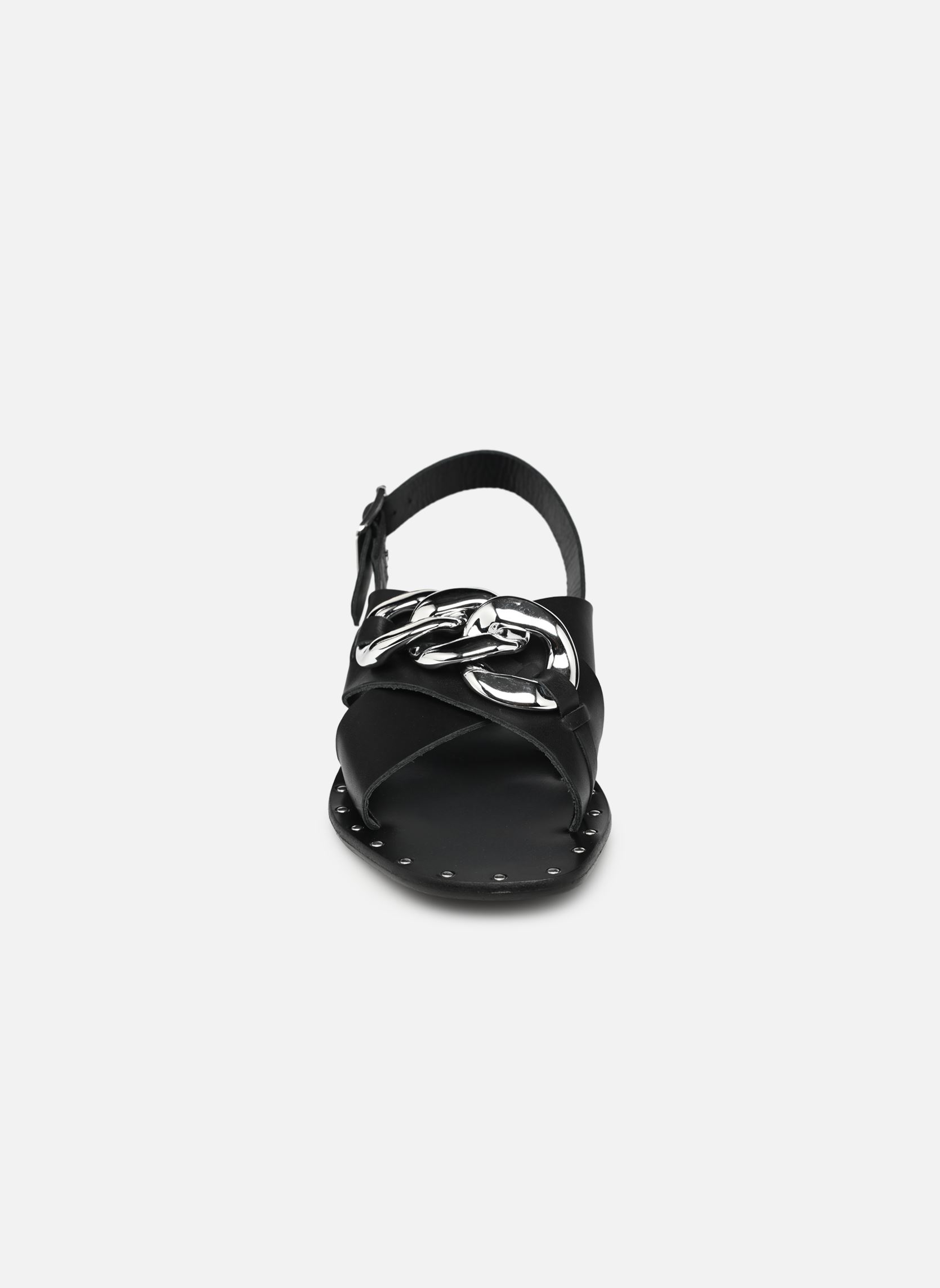 Sandales Chaussures Sandales BW80145 femme noir IKKS Women Sandales Chaussures Sandales BW80145 femme noir 02-NOIR