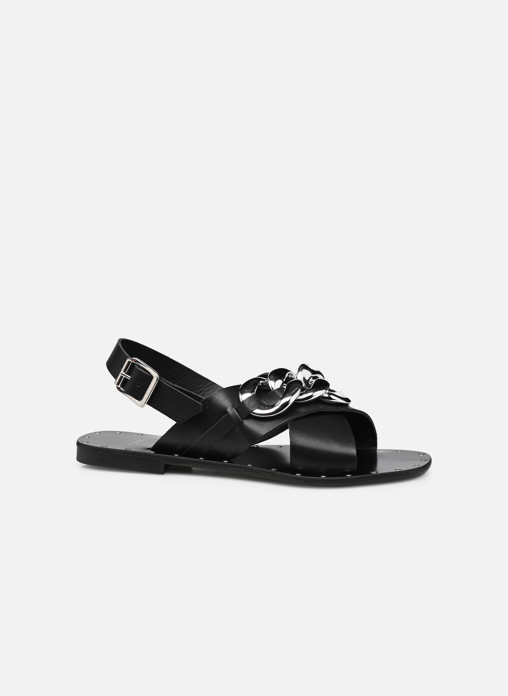 Sandales Chaussures Sandales BW80145 femme noir IKKS Women Sandales Chaussures Sandales BW80145 femme noir 02-NOIR