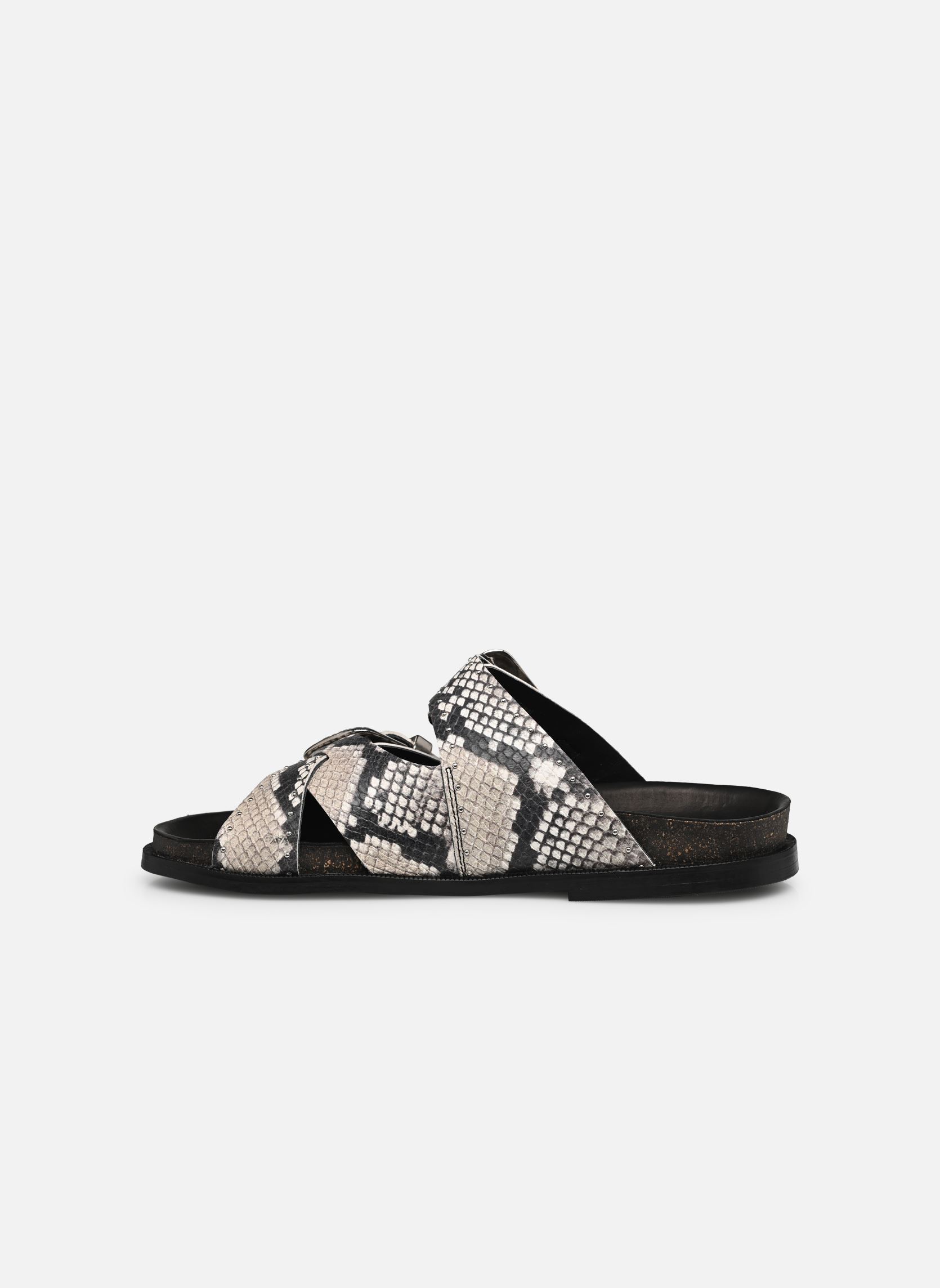 Pantoletten Chaussures Sandales BW80195 damen weiß IKKS Women Pantoletten Chaussures Sandales BW80195 damen weiß 11-BLANC CASSÉ