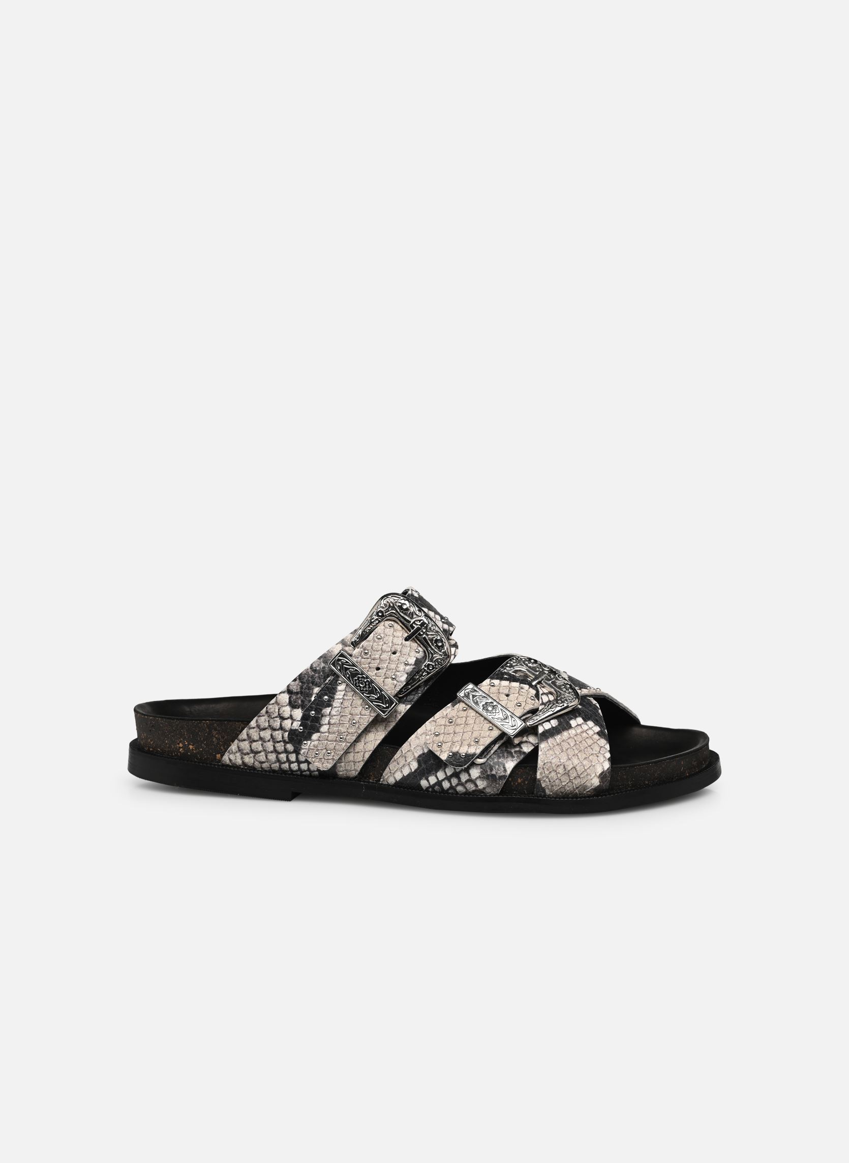 Pantoletten Chaussures Sandales BW80195 damen weiß IKKS Women Pantoletten Chaussures Sandales BW80195 damen weiß 11-BLANC CASSÉ