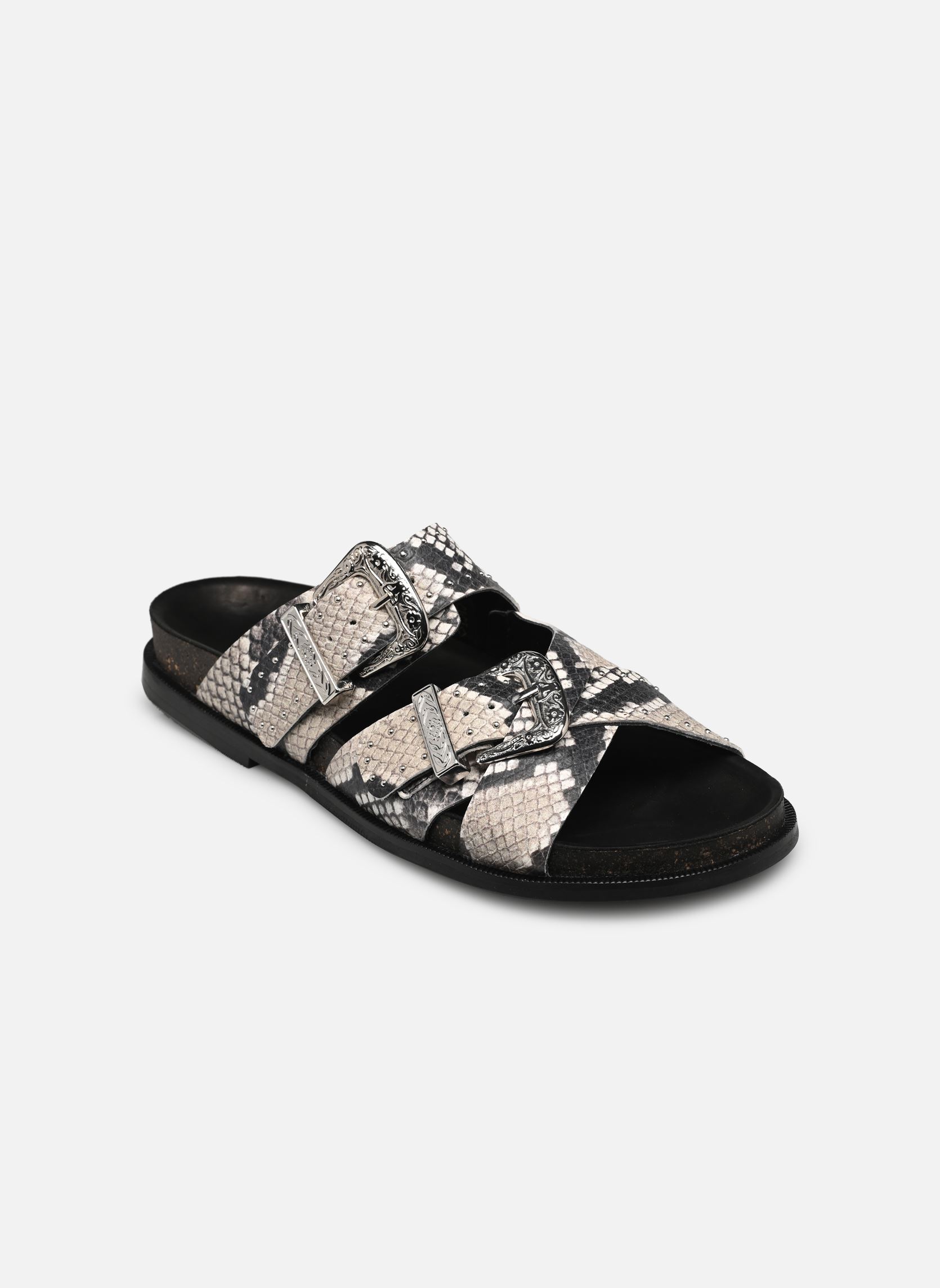 Pantoletten Chaussures Sandales BW80195 damen weiß IKKS Women Pantoletten Chaussures Sandales BW80195 damen weiß 11-BLANC CASSÉ