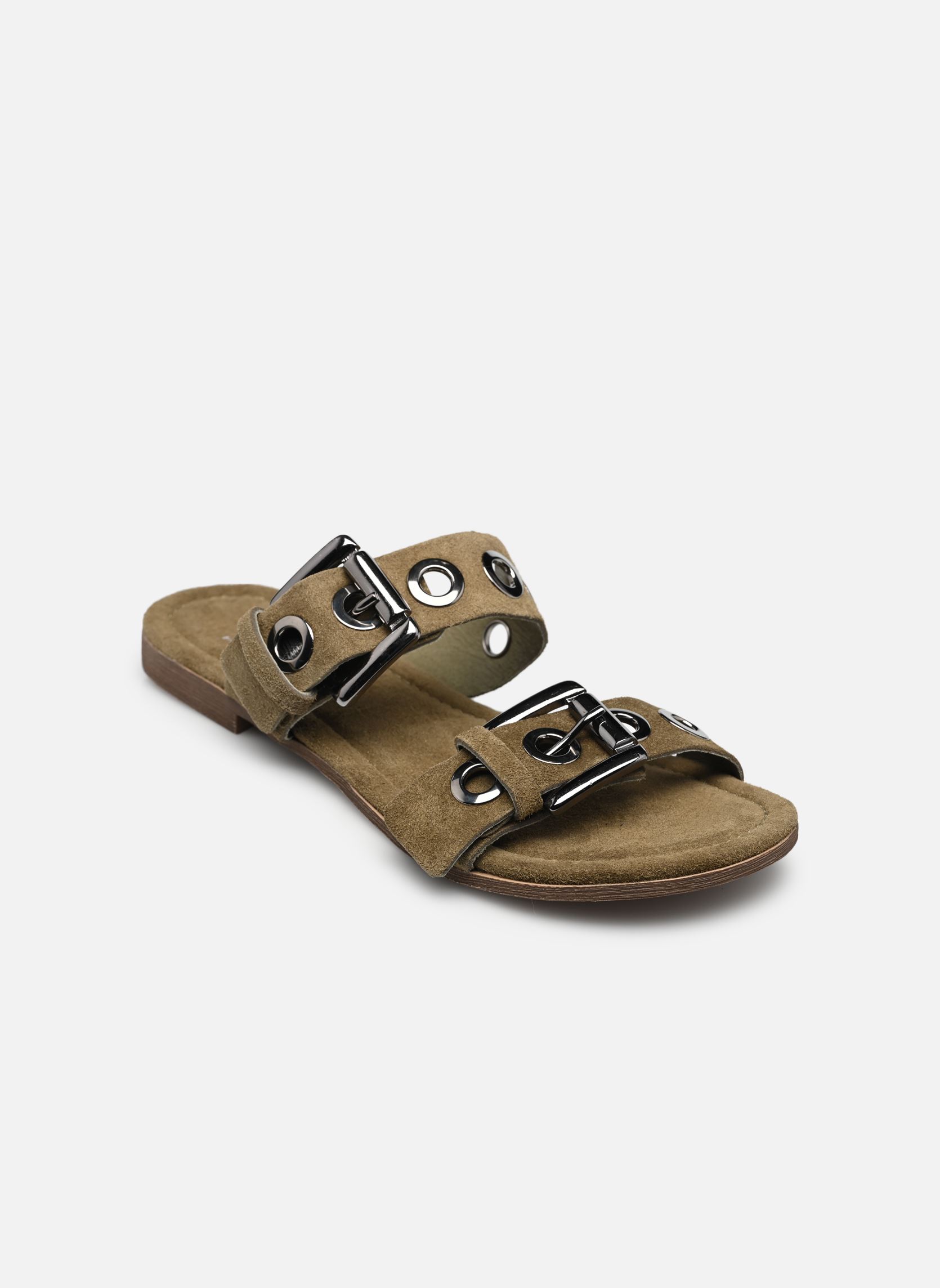 Mules et sabots IKKS Women Chaussures Sandales Plates BW80355 pour Femme