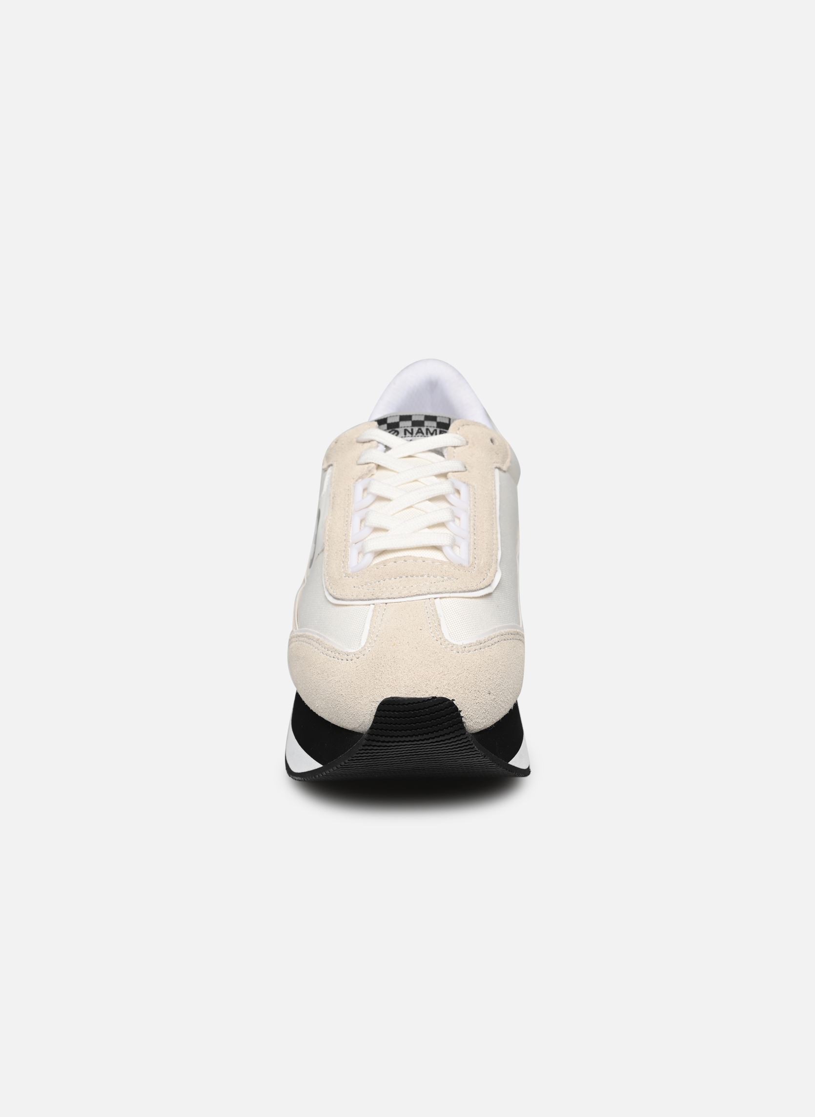 Lage sneakers BOOM JOGGER dames wit No Name Lage sneakers BOOM JOGGER dames wit WHITE/WHITE