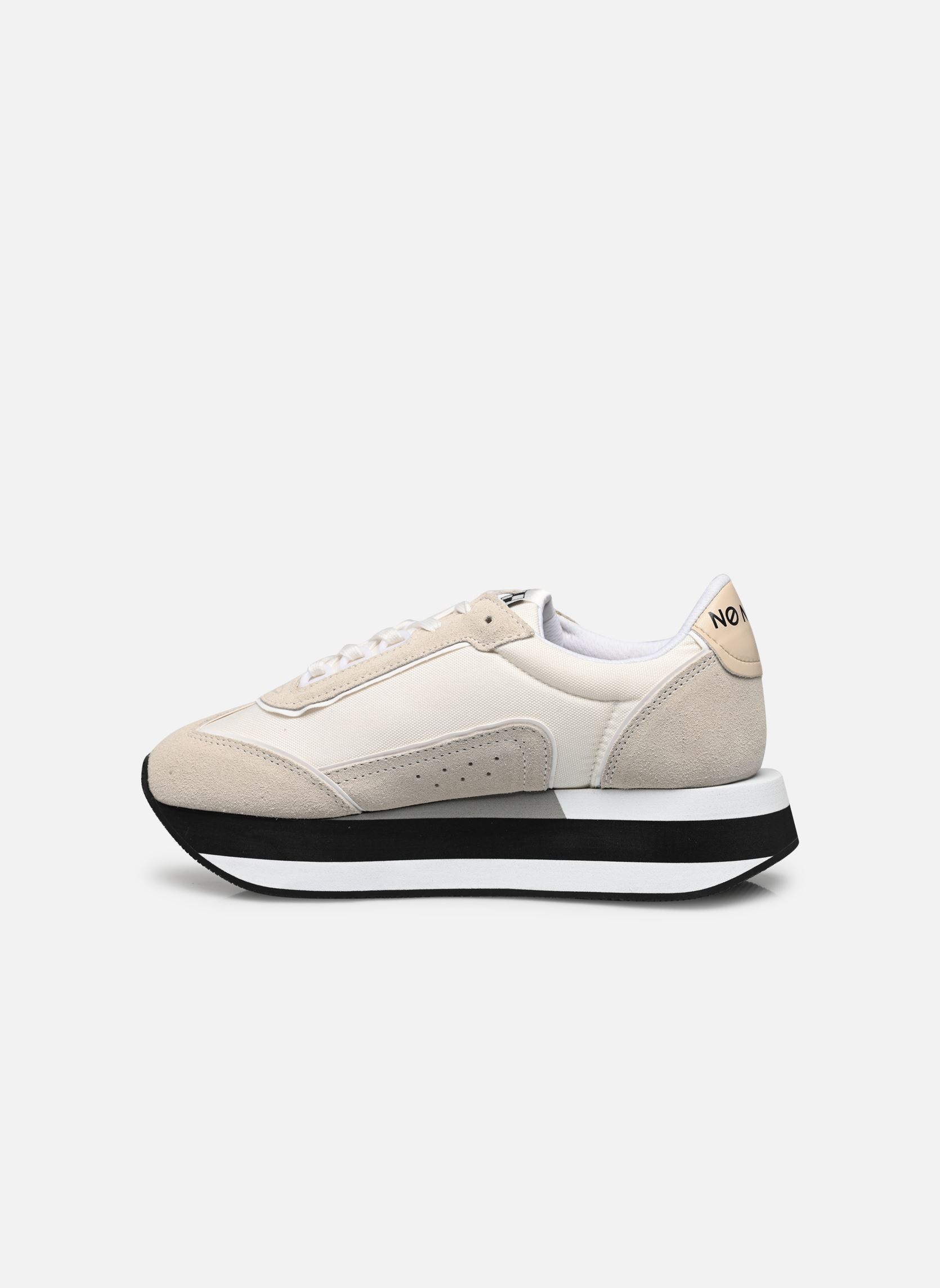 Lage sneakers BOOM JOGGER dames wit No Name Lage sneakers BOOM JOGGER dames wit WHITE/WHITE