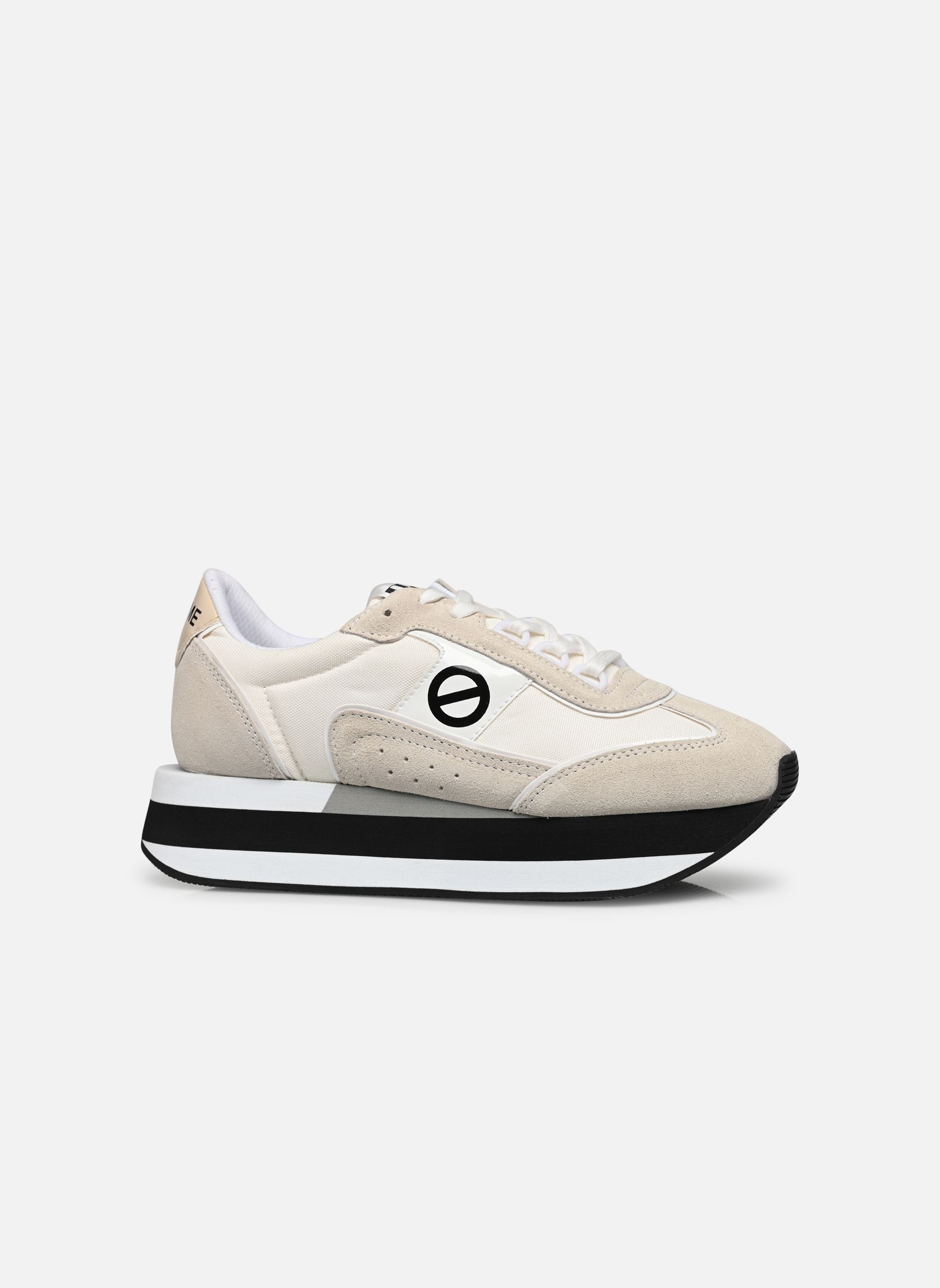 Lage sneakers BOOM JOGGER dames wit No Name Lage sneakers BOOM JOGGER dames wit WHITE/WHITE