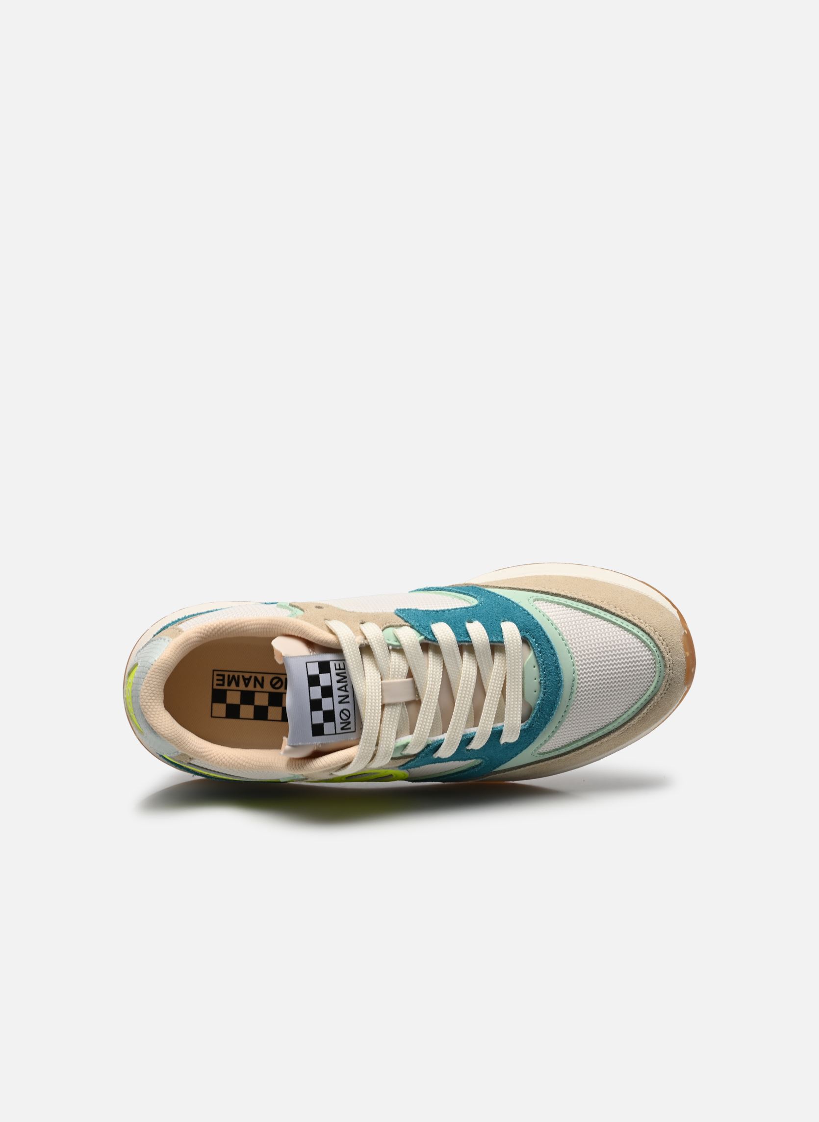 Print sneakers POWER JOGGER dames meerkleurig No Name Print sneakers POWER JOGGER dames meerkleurig DEEP/DOVE/F.YELLOW